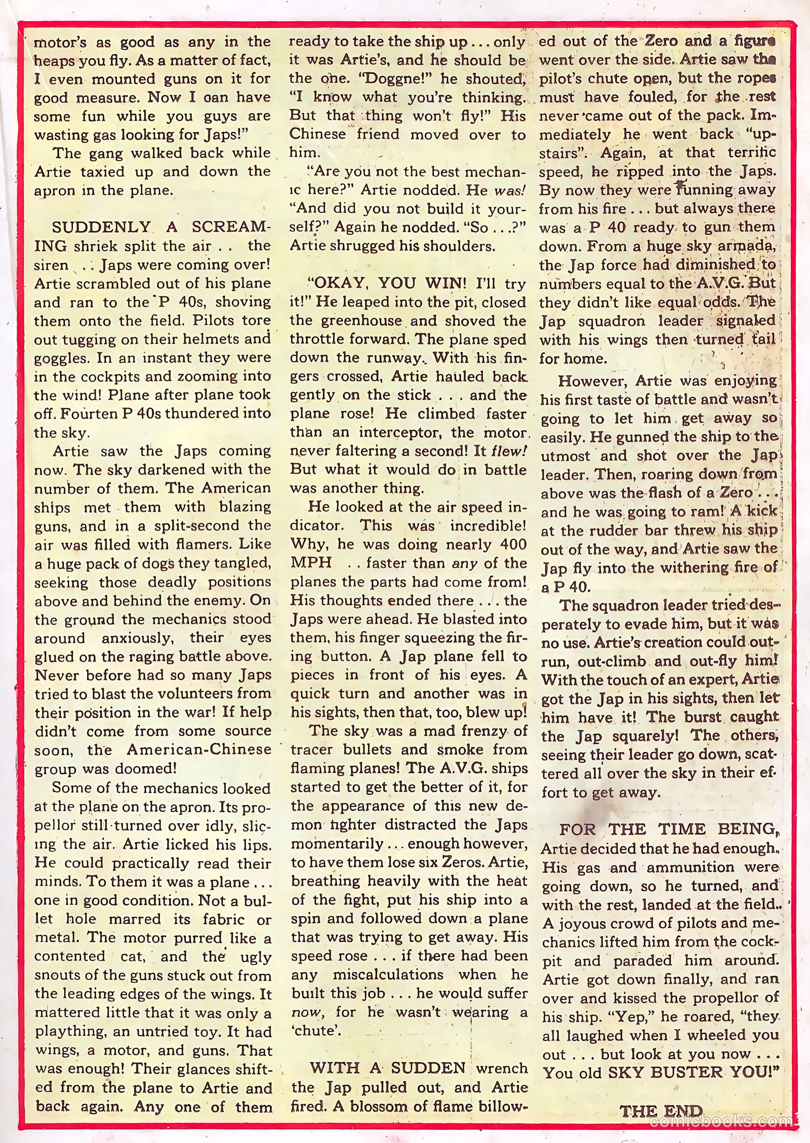 Target Comics #10 (1946) — page 35 of 68