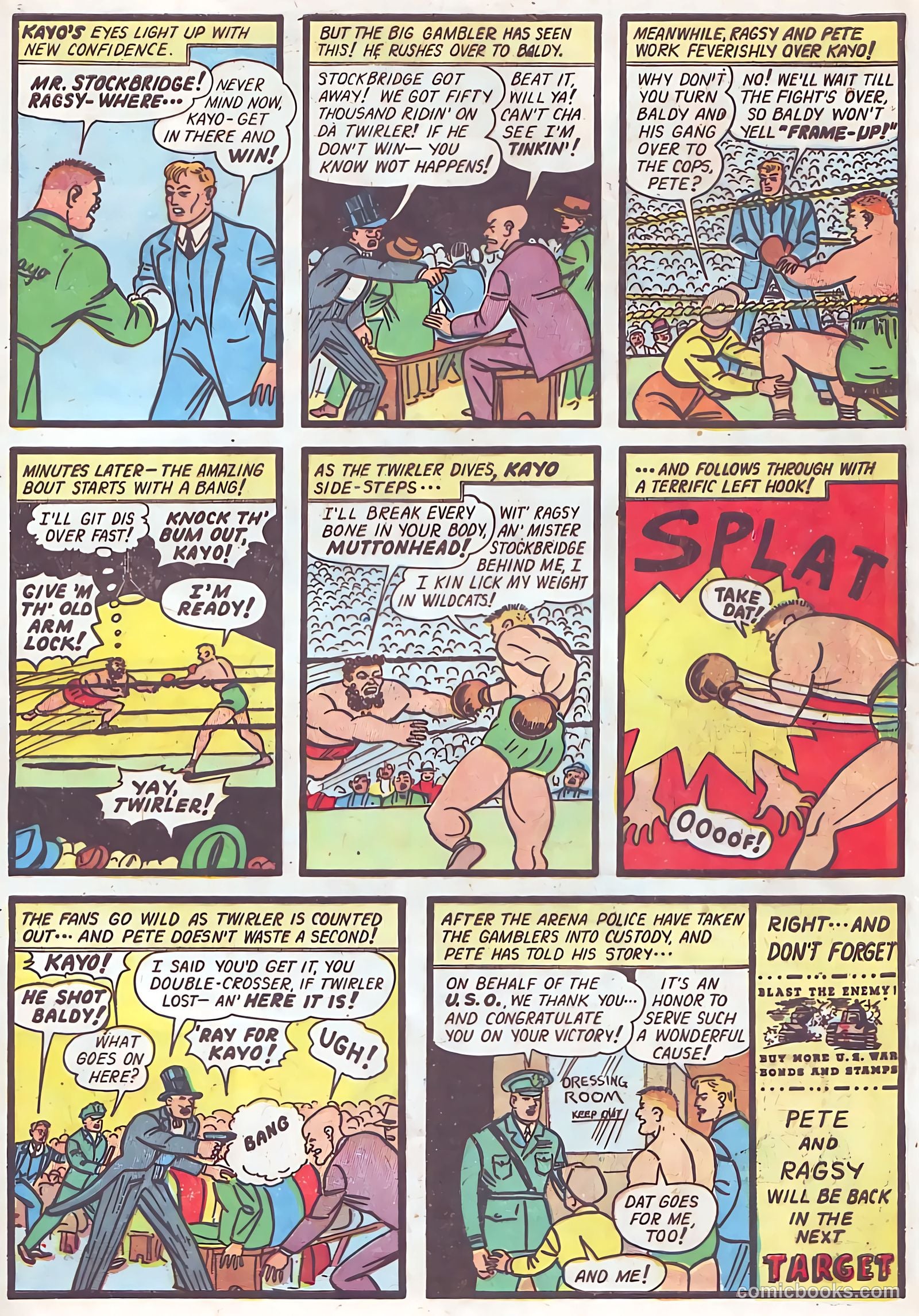 Target Comics #10 (1946) — page 57 of 68