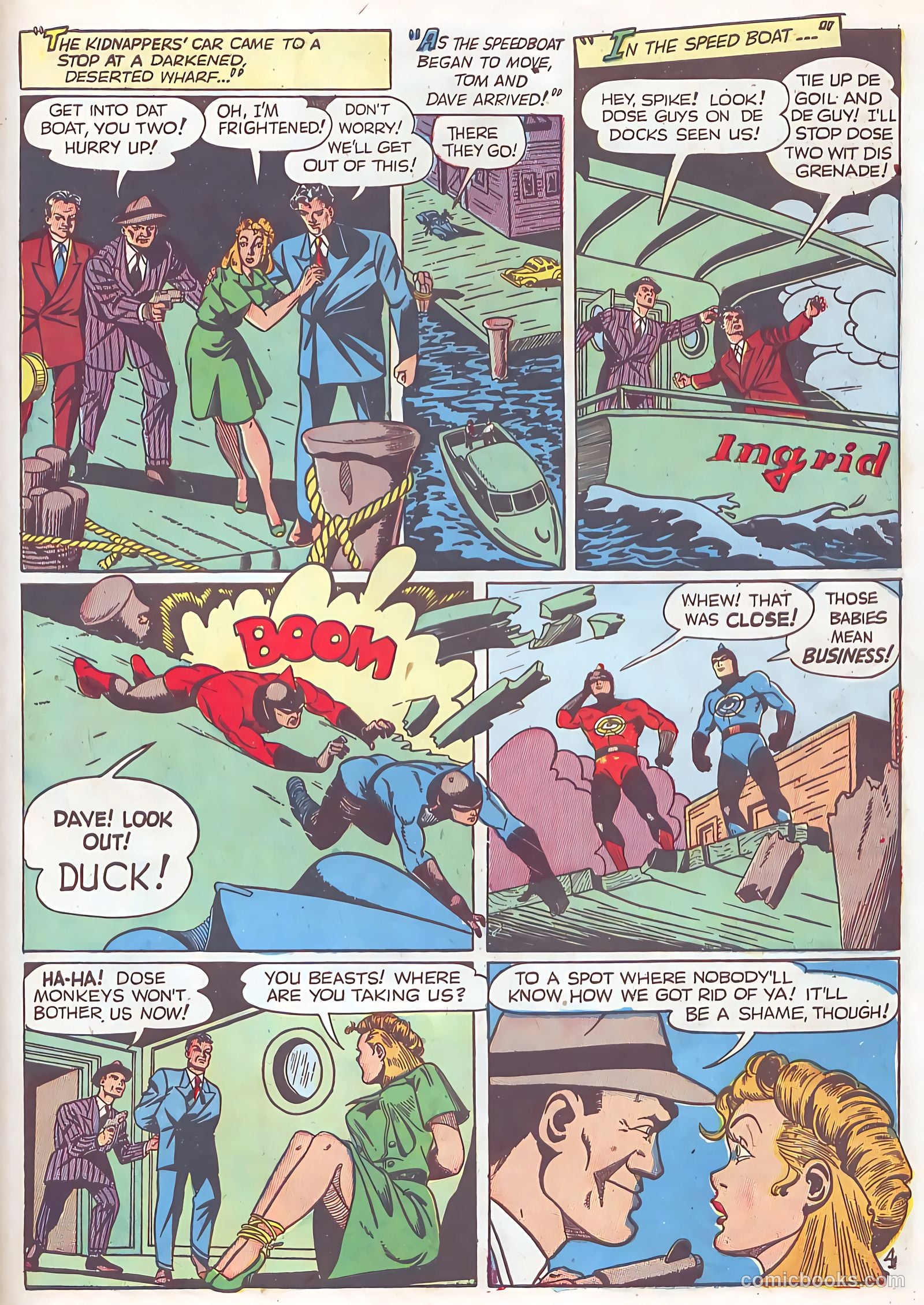Target Comics #10 (1946) — page 61 of 68