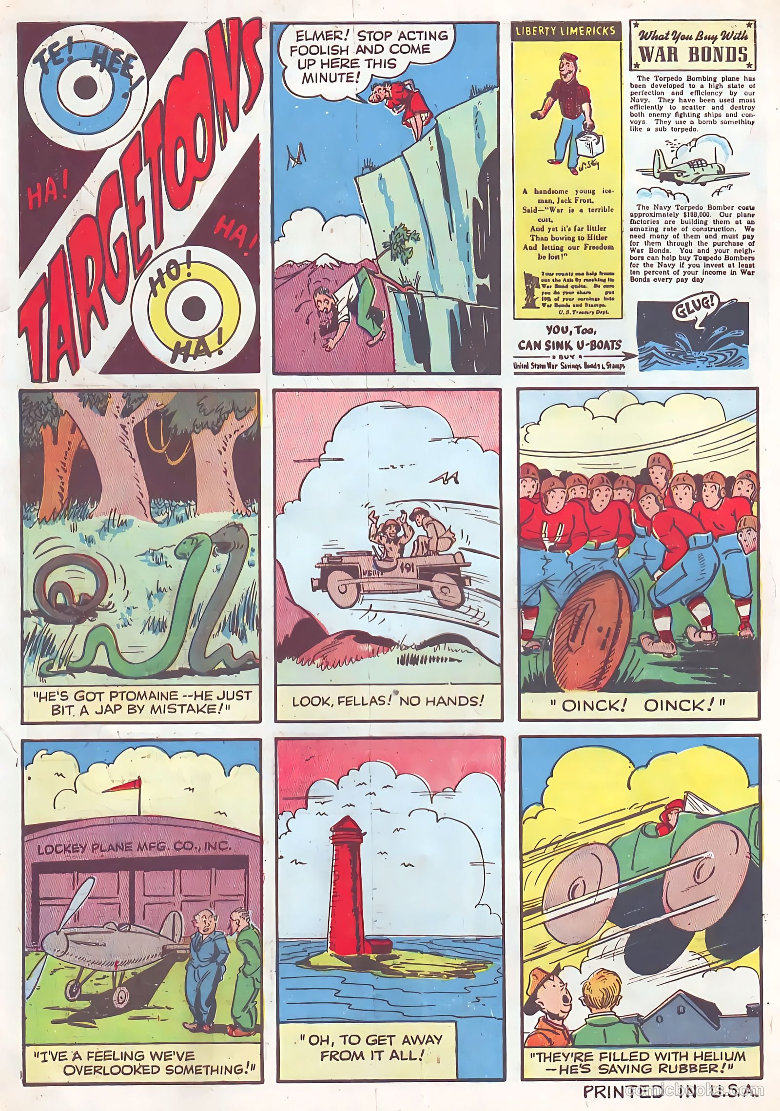 Target Comics #10 (1946) — page 66 of 68
