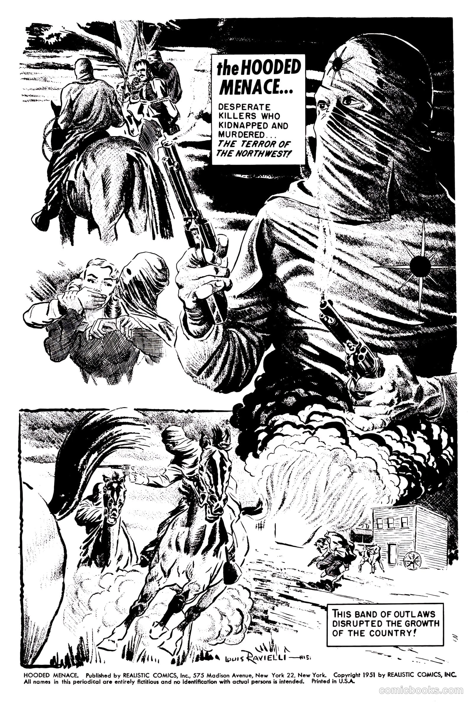 hooded menace nn #nn (1951) — page 2 of 36