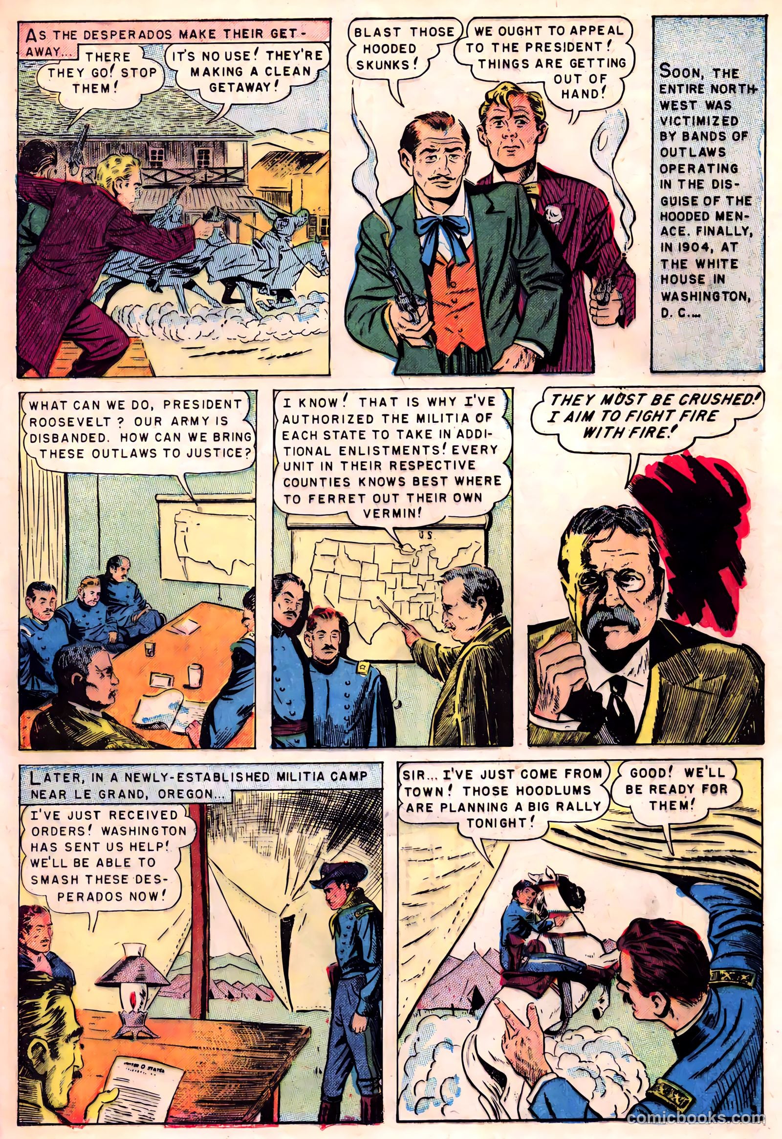 hooded menace nn #nn (1951) — page 13 of 36