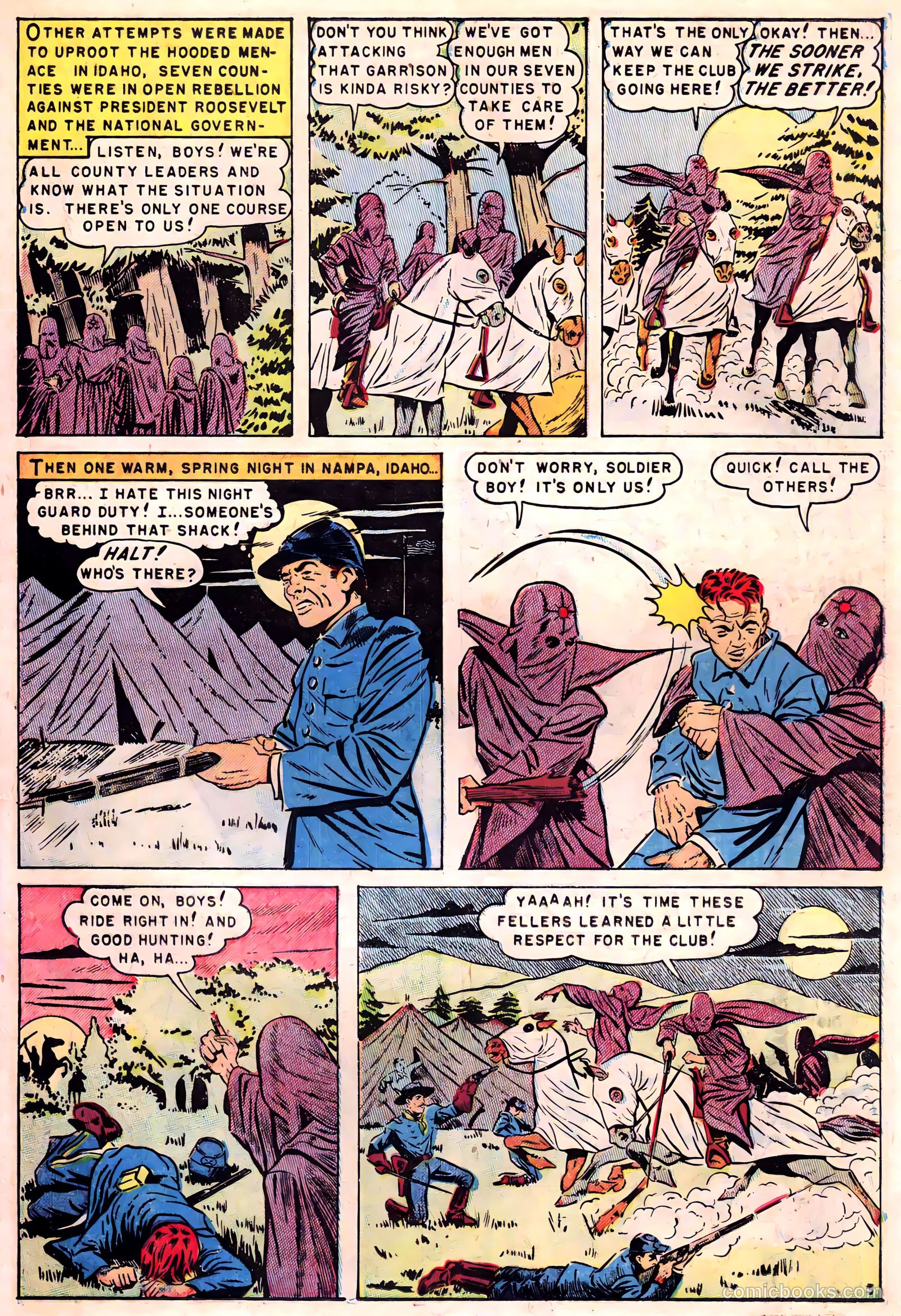 hooded menace nn #nn (1951) — page 15 of 36