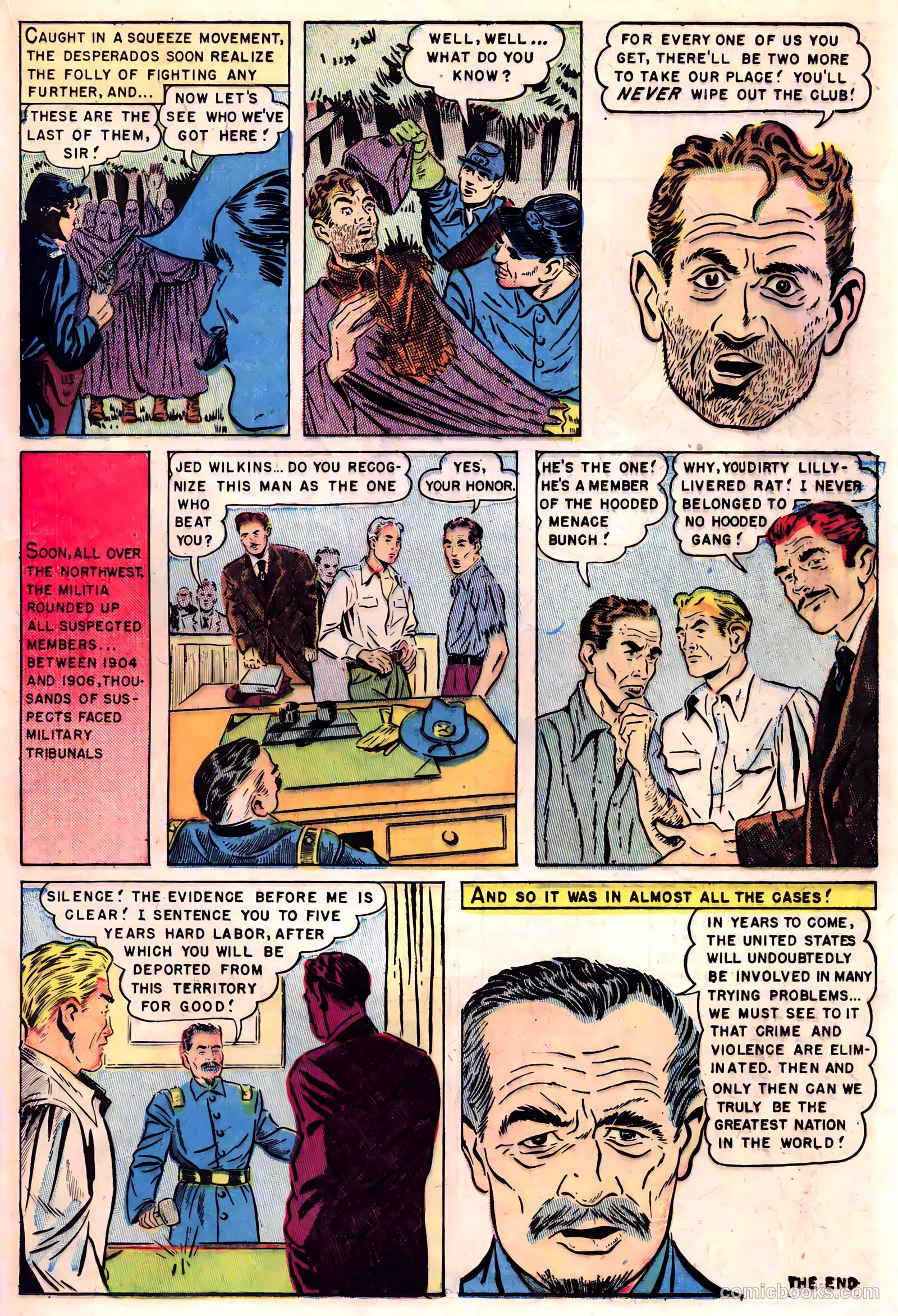 hooded menace nn #nn (1951) — page 17 of 36