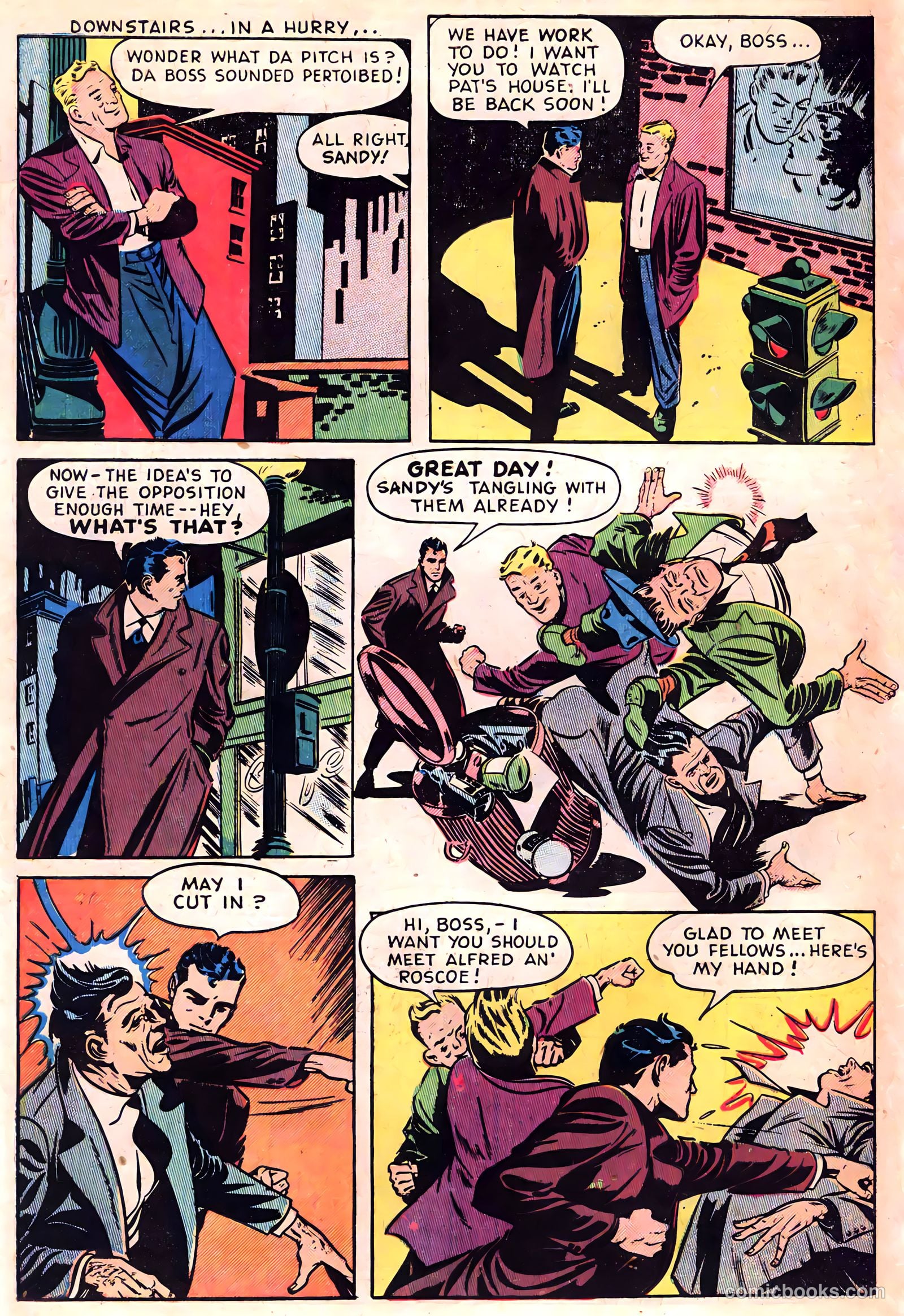 hooded menace nn #nn (1951) — page 30 of 36