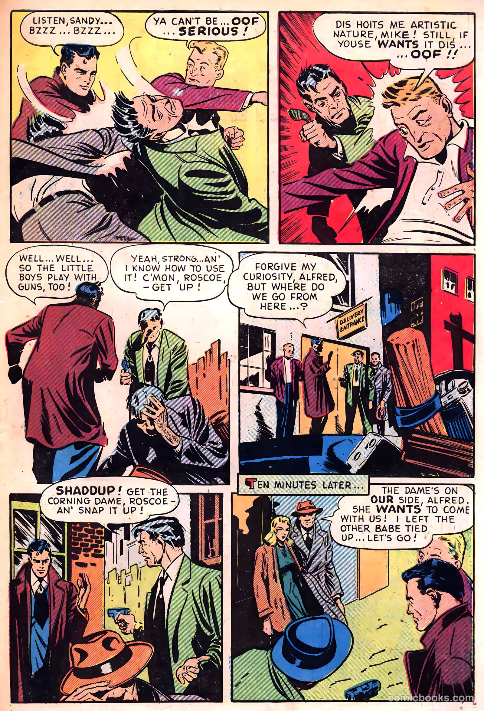 hooded menace nn #nn (1951) — page 31 of 36
