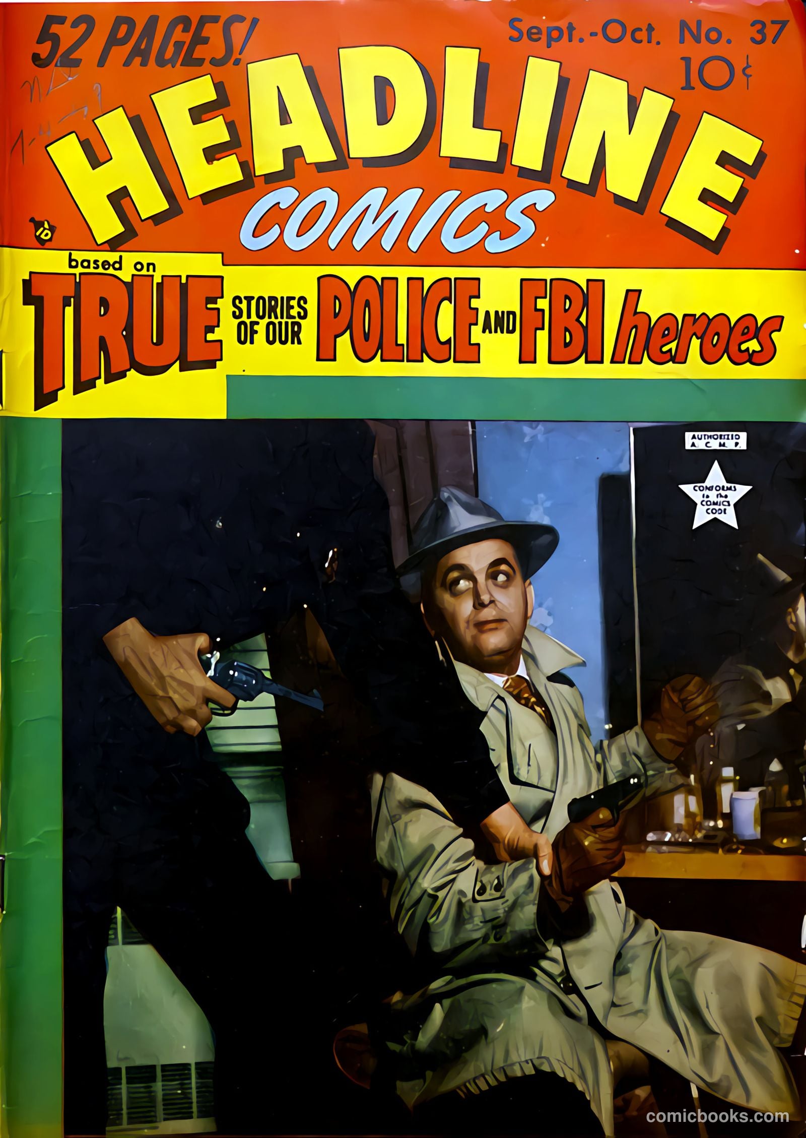 Headline Comics #37