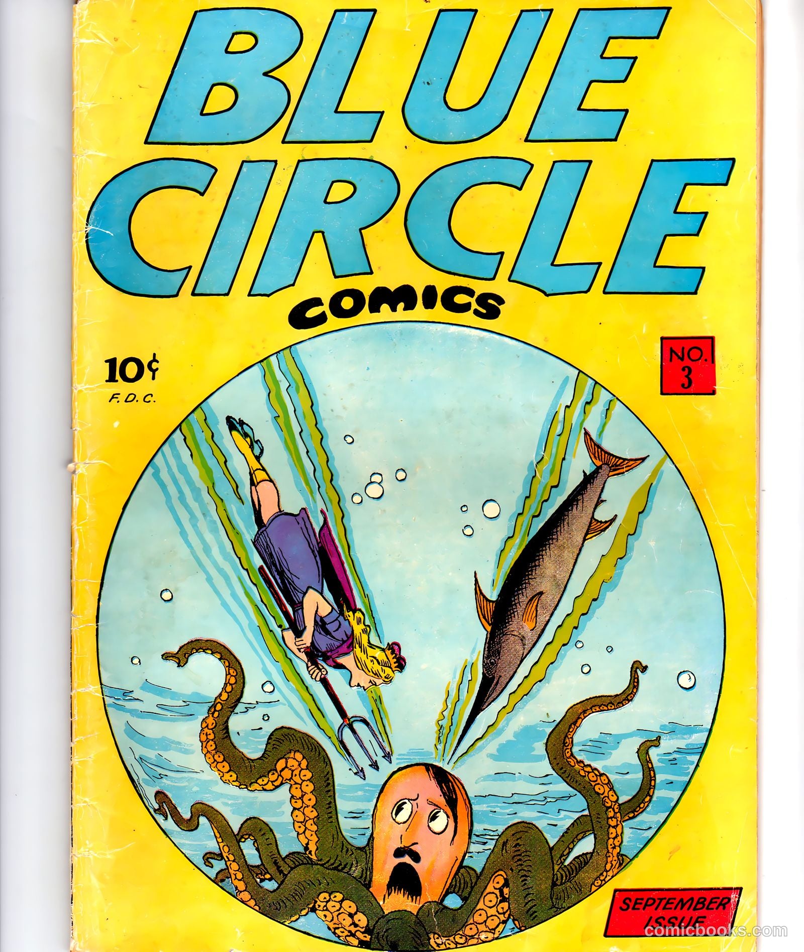 Blue Circle Comics #3