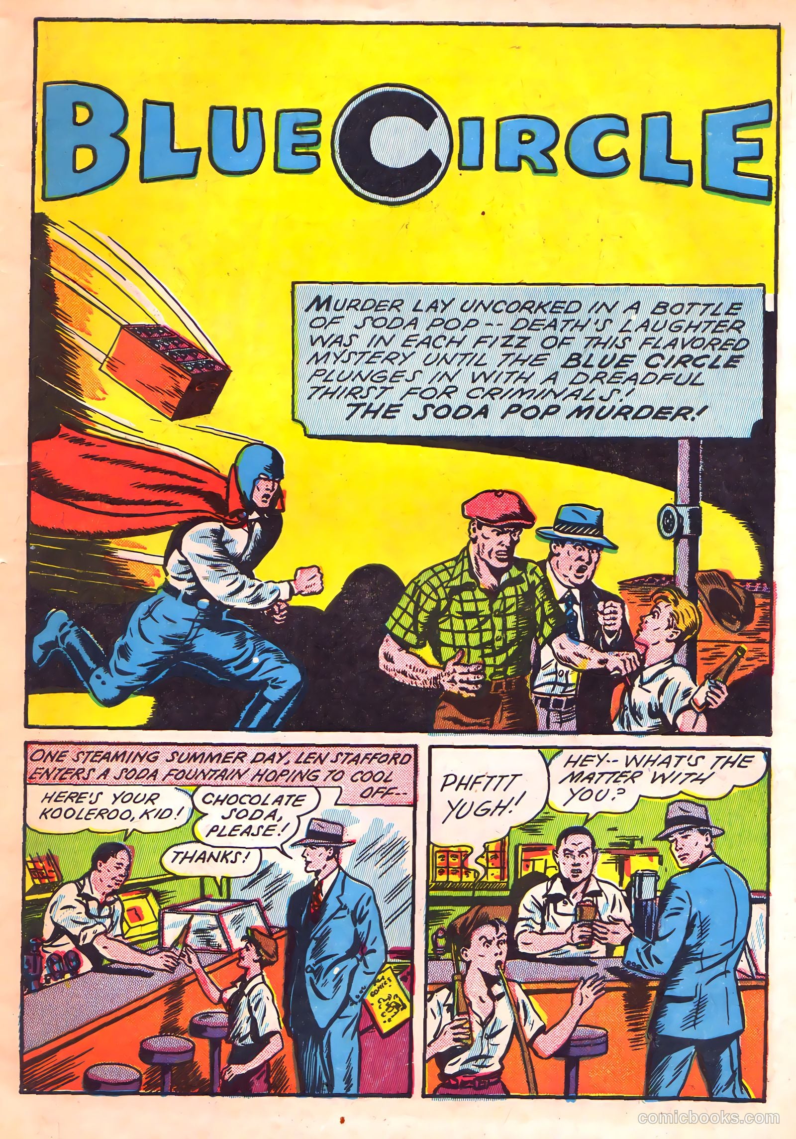 Blue Circle Comics #3 (1944) — page 3 of 52