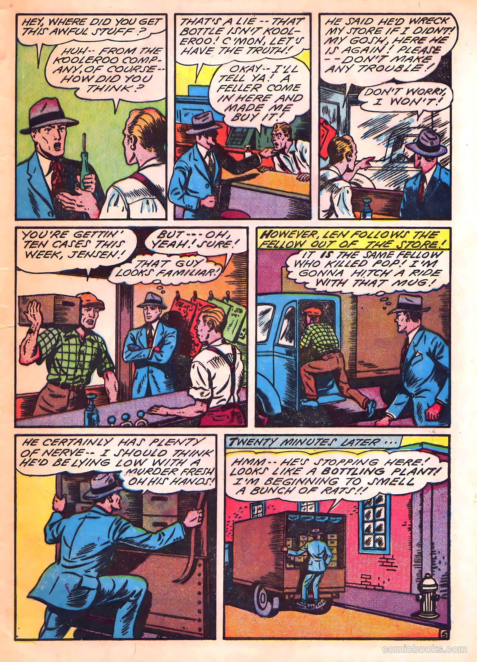 Blue Circle Comics #3 (1944) — page 7 of 52
