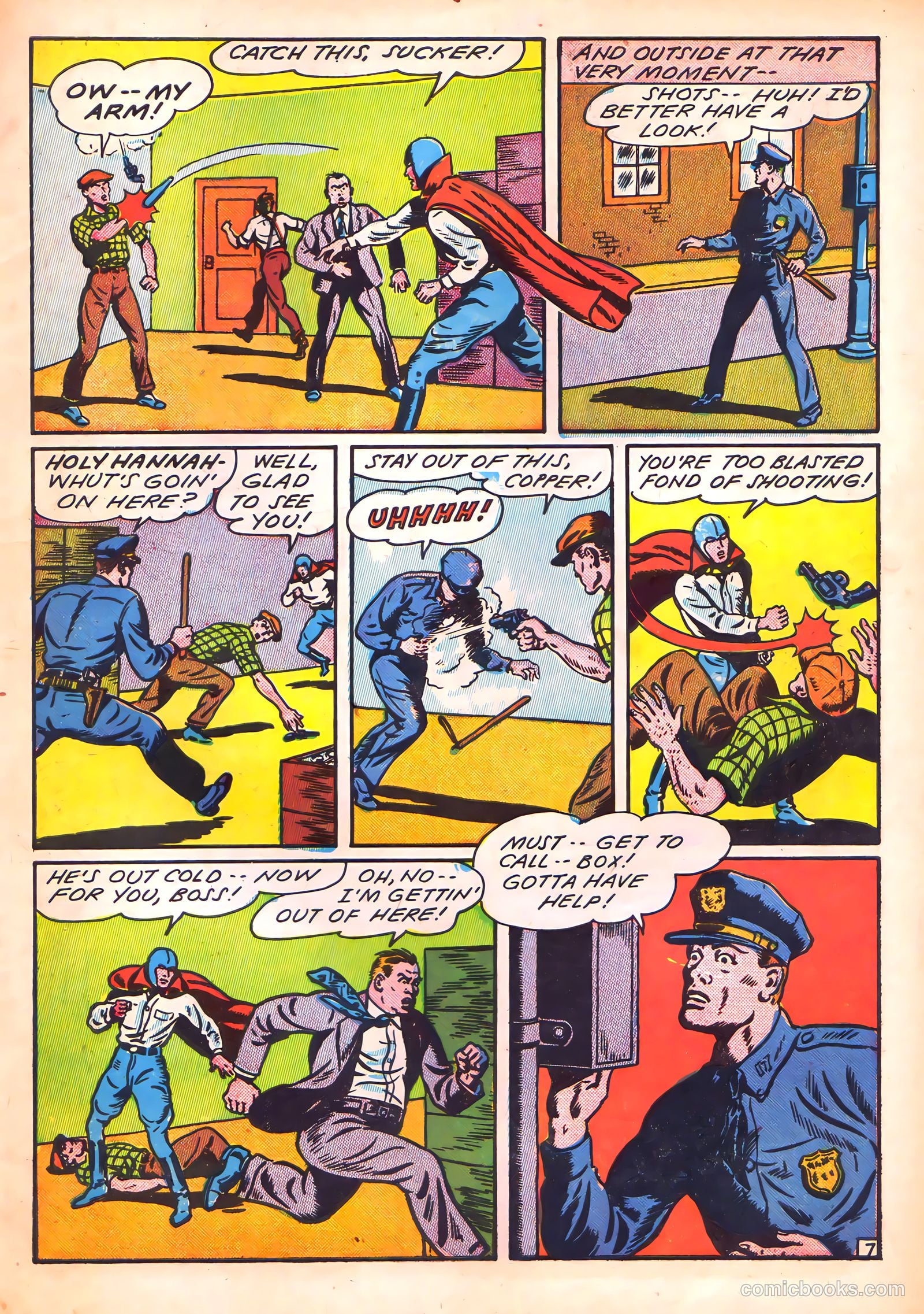 Blue Circle Comics #3 (1944) — page 9 of 52