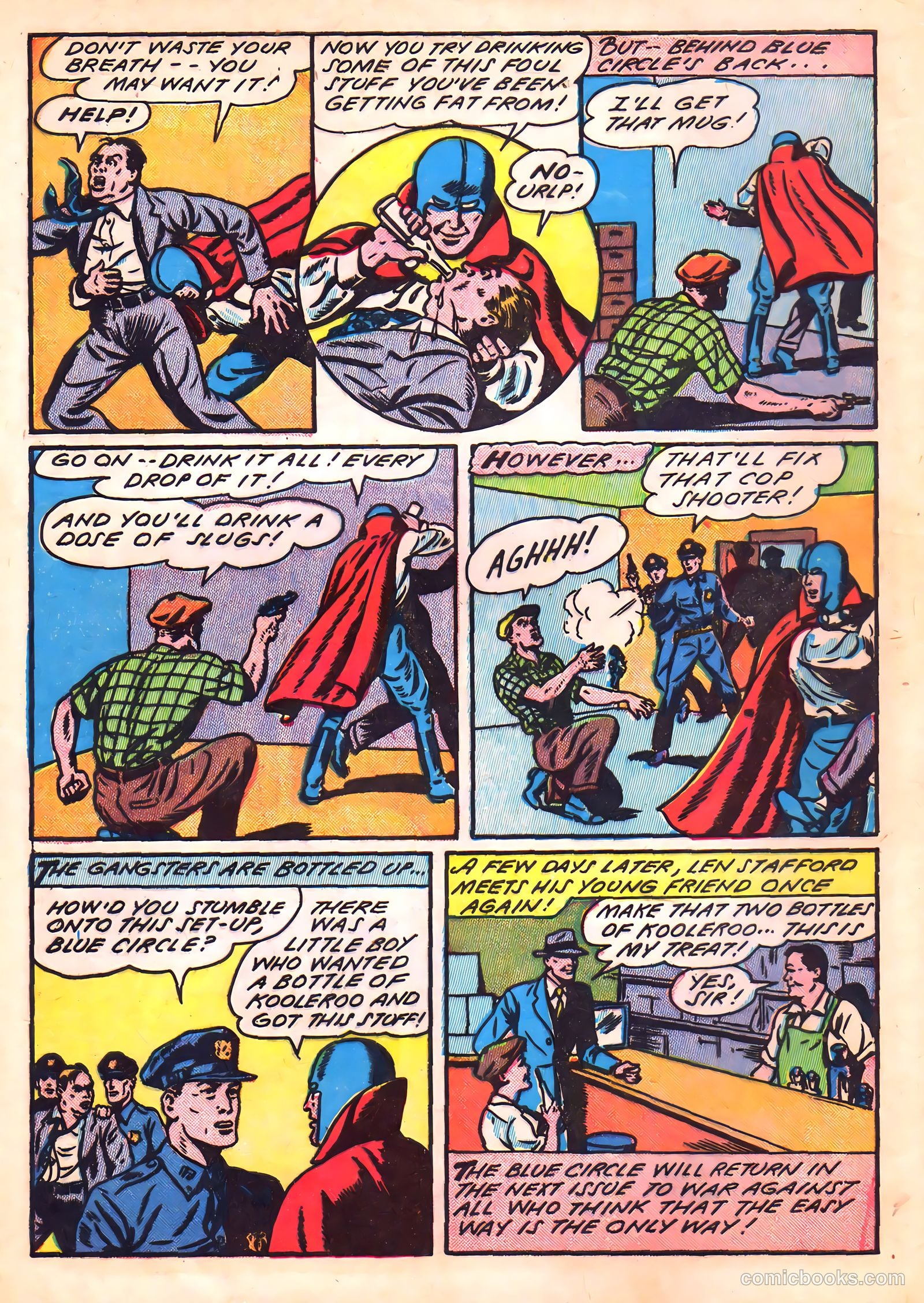 Blue Circle Comics #3 (1944) — page 10 of 52