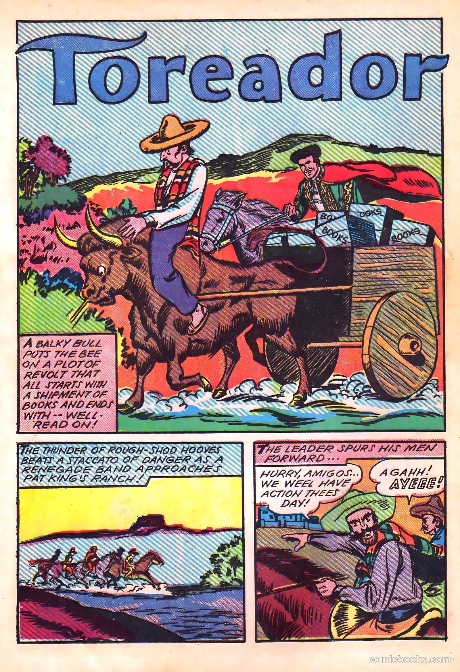 Blue Circle Comics #3 (1944) — page 16 of 52