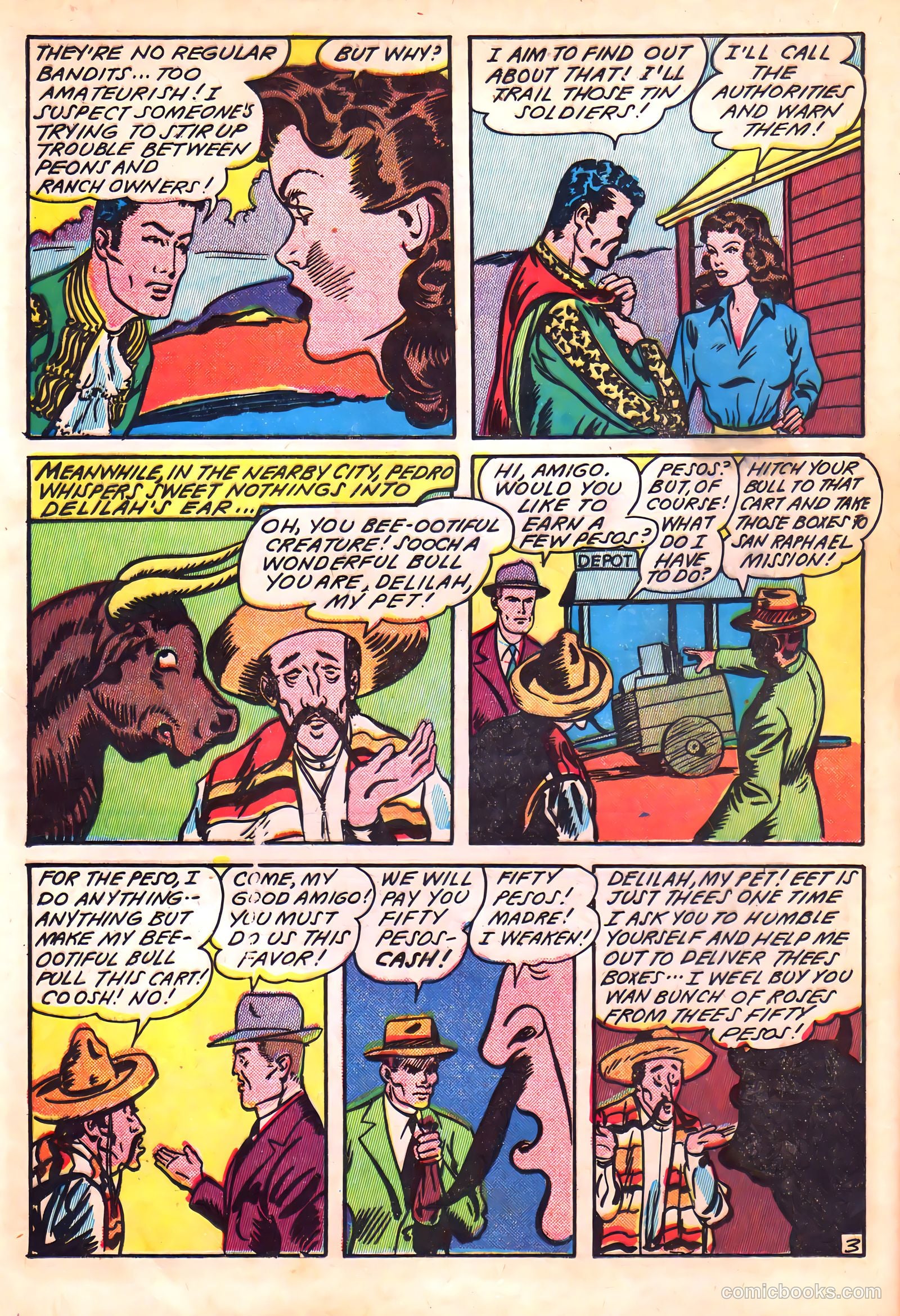 Blue Circle Comics #3 (1944) — page 18 of 52