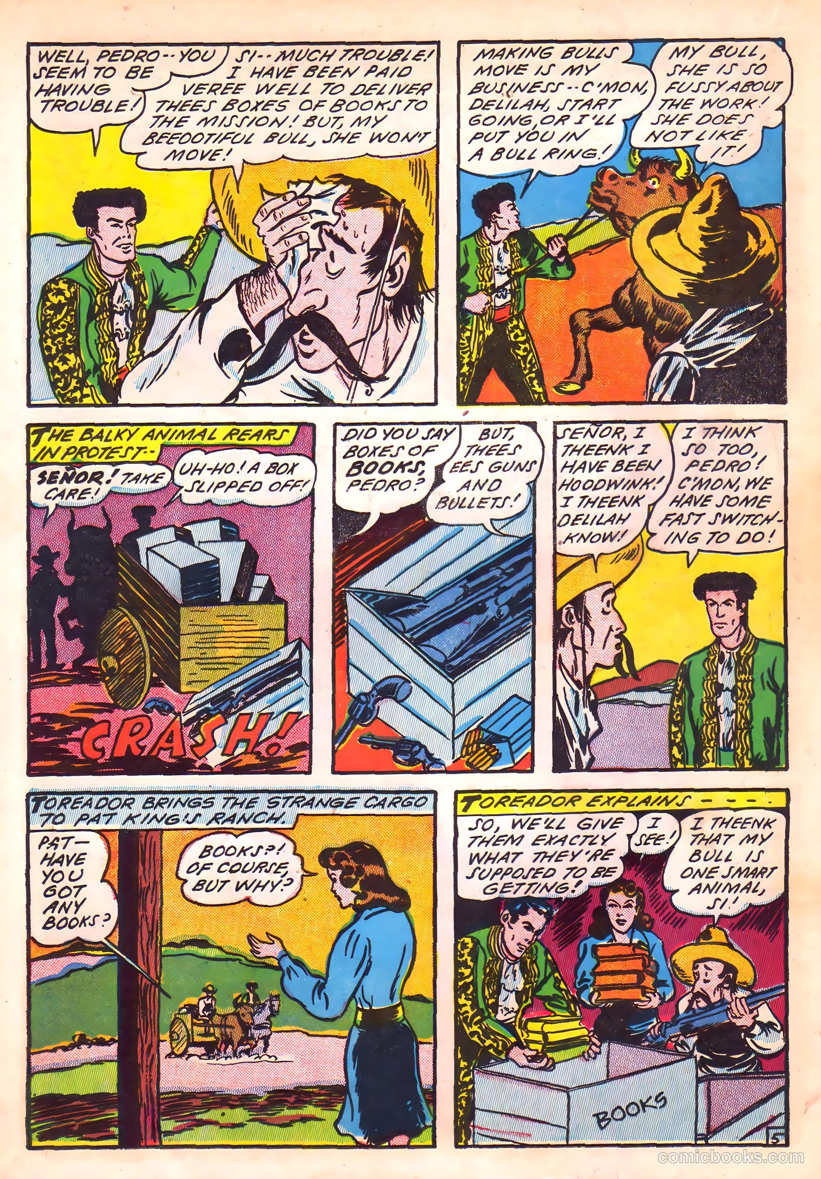 Blue Circle Comics #3 (1944) — page 20 of 52