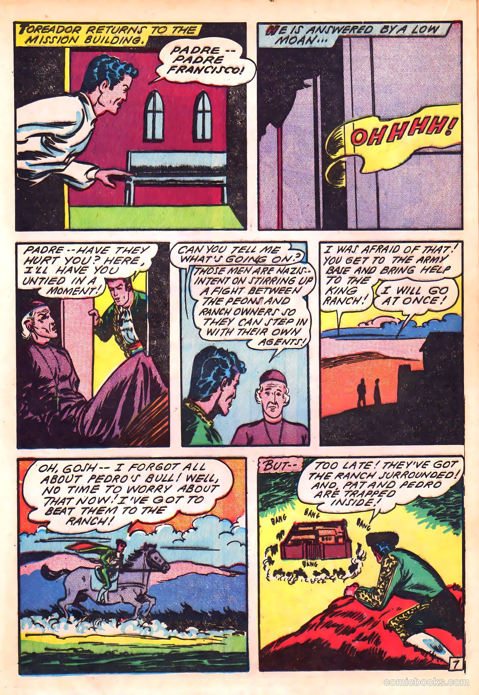 Blue Circle Comics #3 (1944) — page 22 of 52