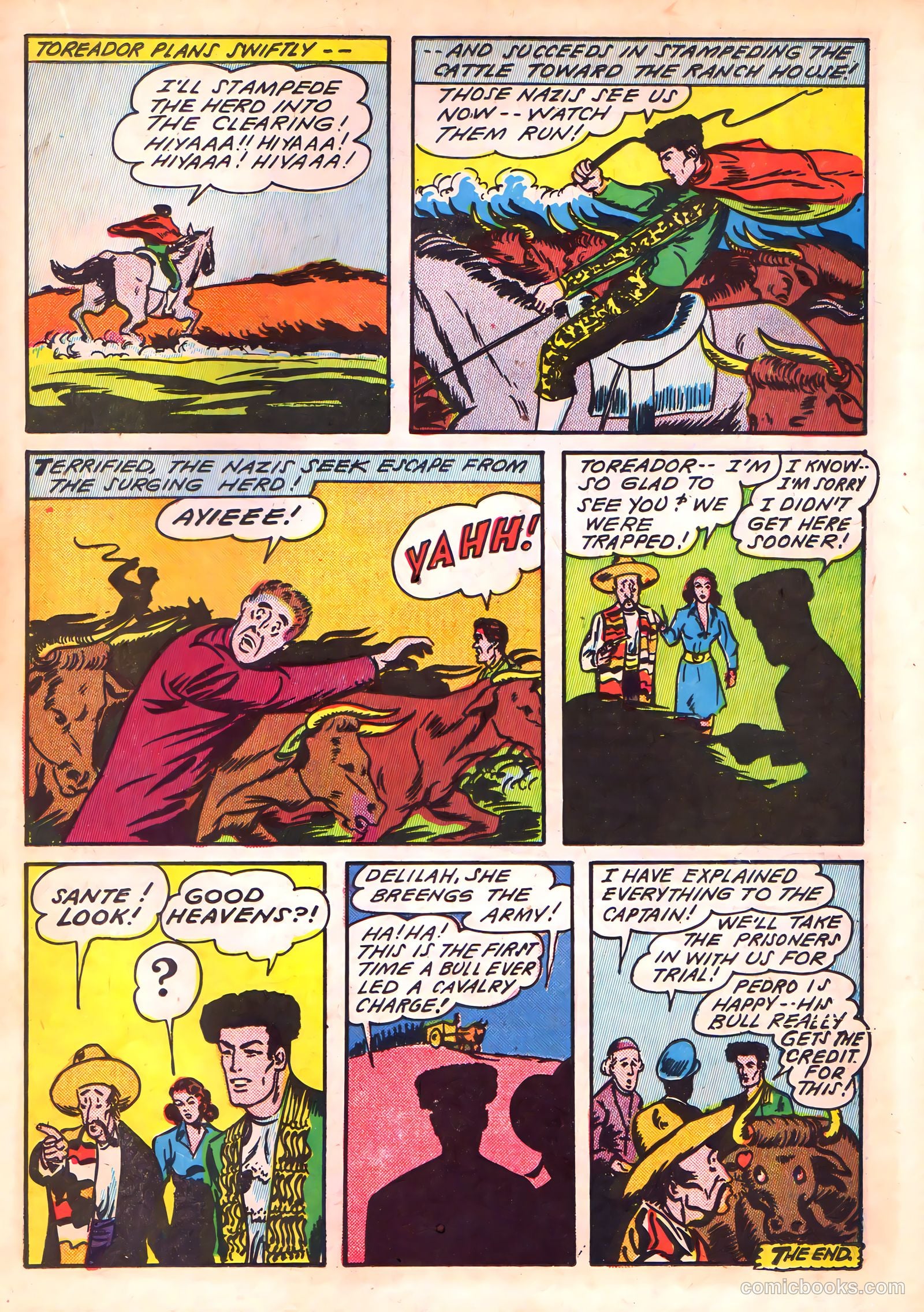 Blue Circle Comics #3 (1944) — page 23 of 52
