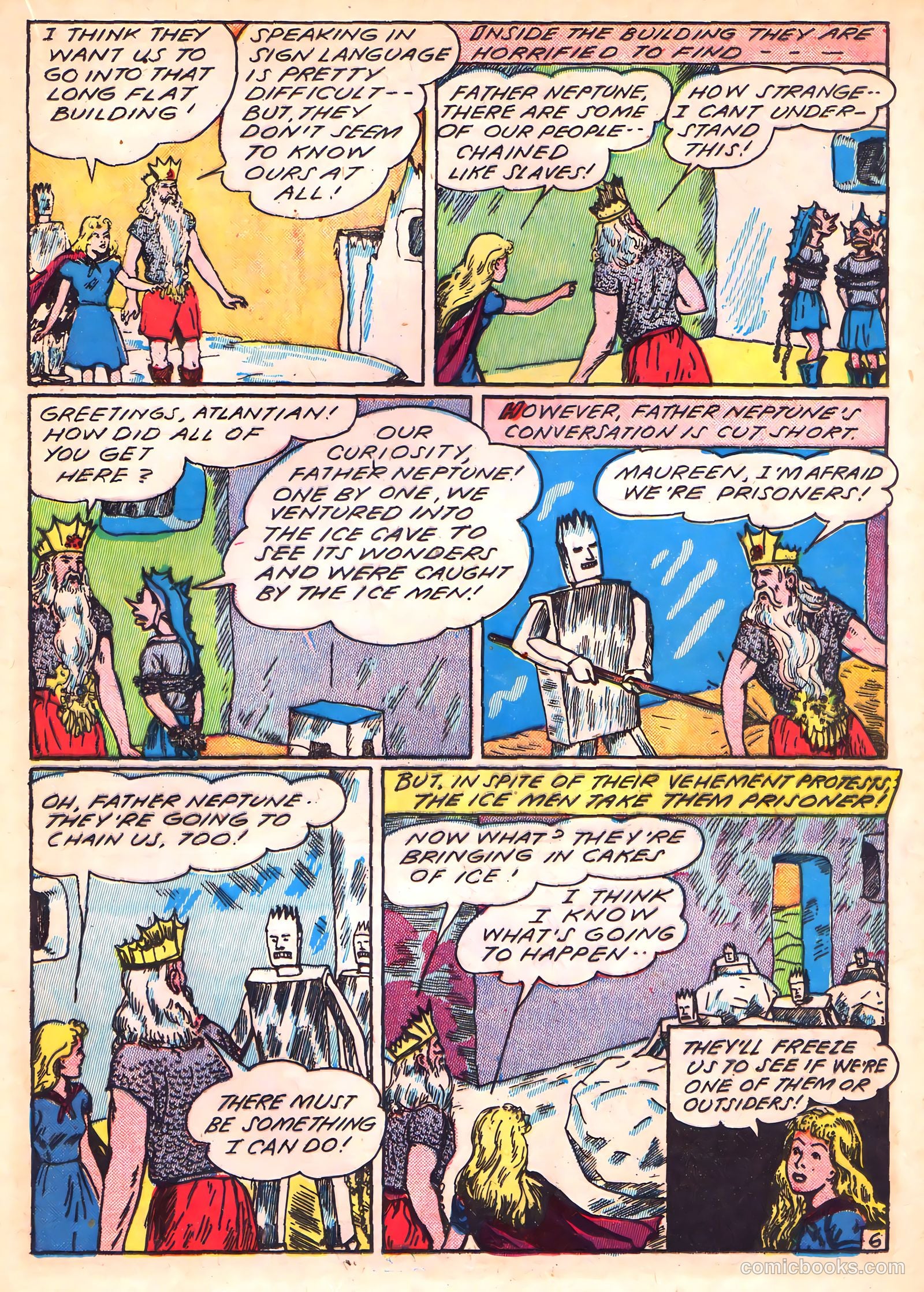 Blue Circle Comics #3 (1944) — page 29 of 52