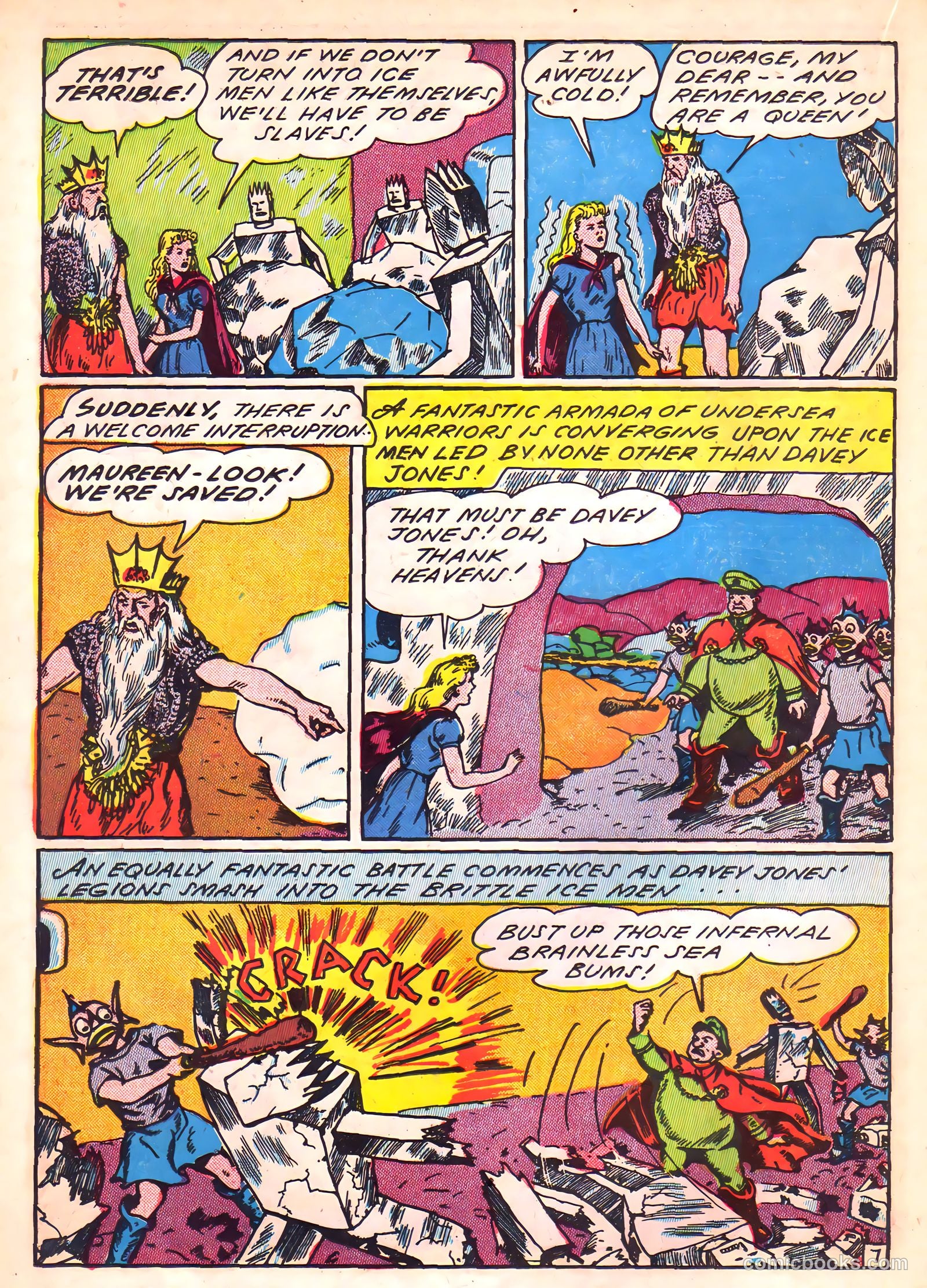 Blue Circle Comics #3 (1944) — page 30 of 52