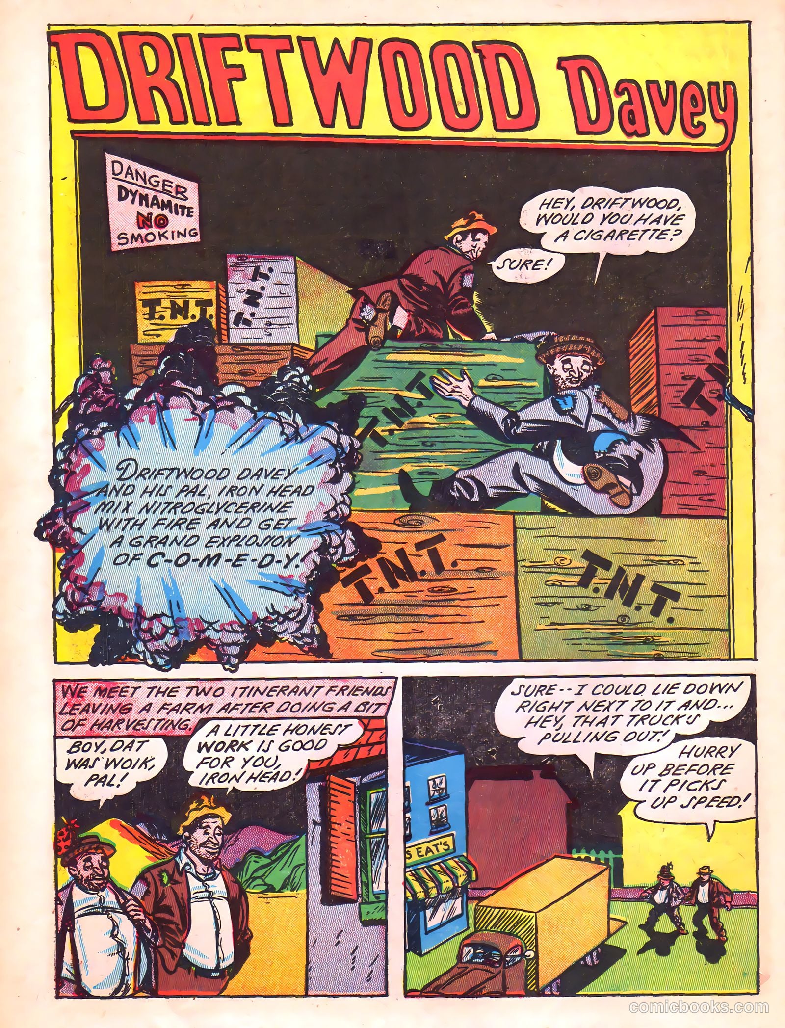 Blue Circle Comics #3 (1944) — page 32 of 52