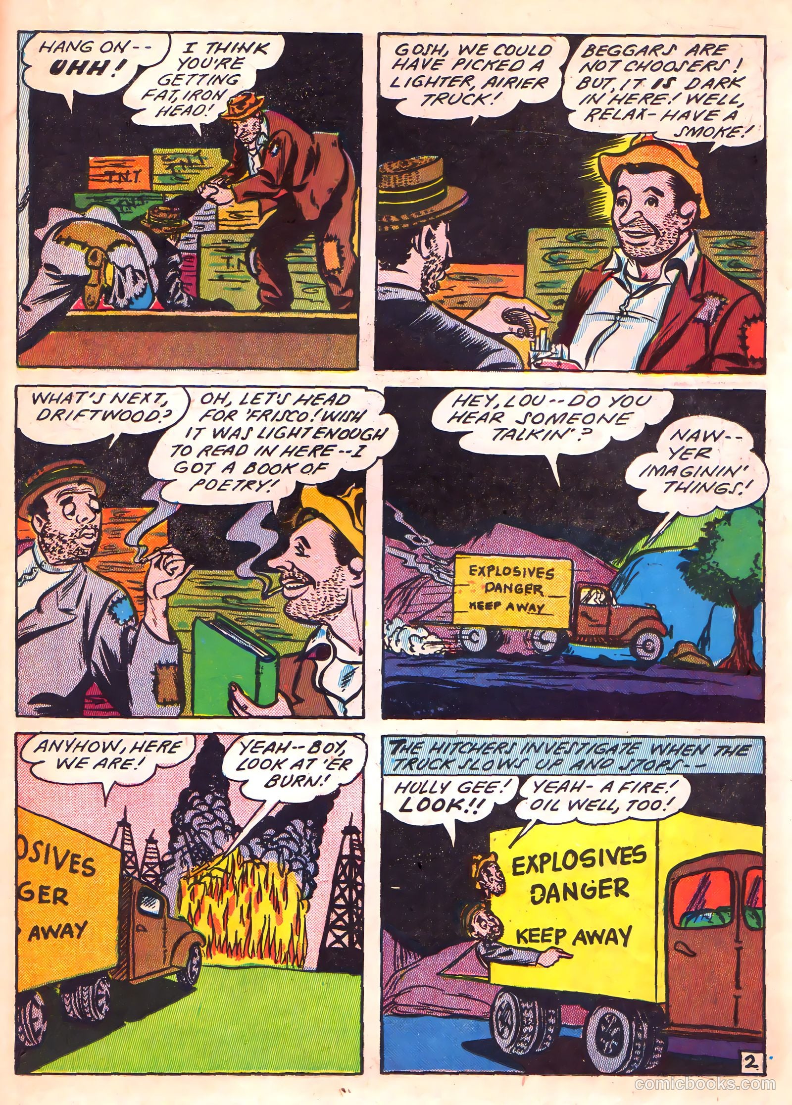 Blue Circle Comics #3 (1944) — page 33 of 52