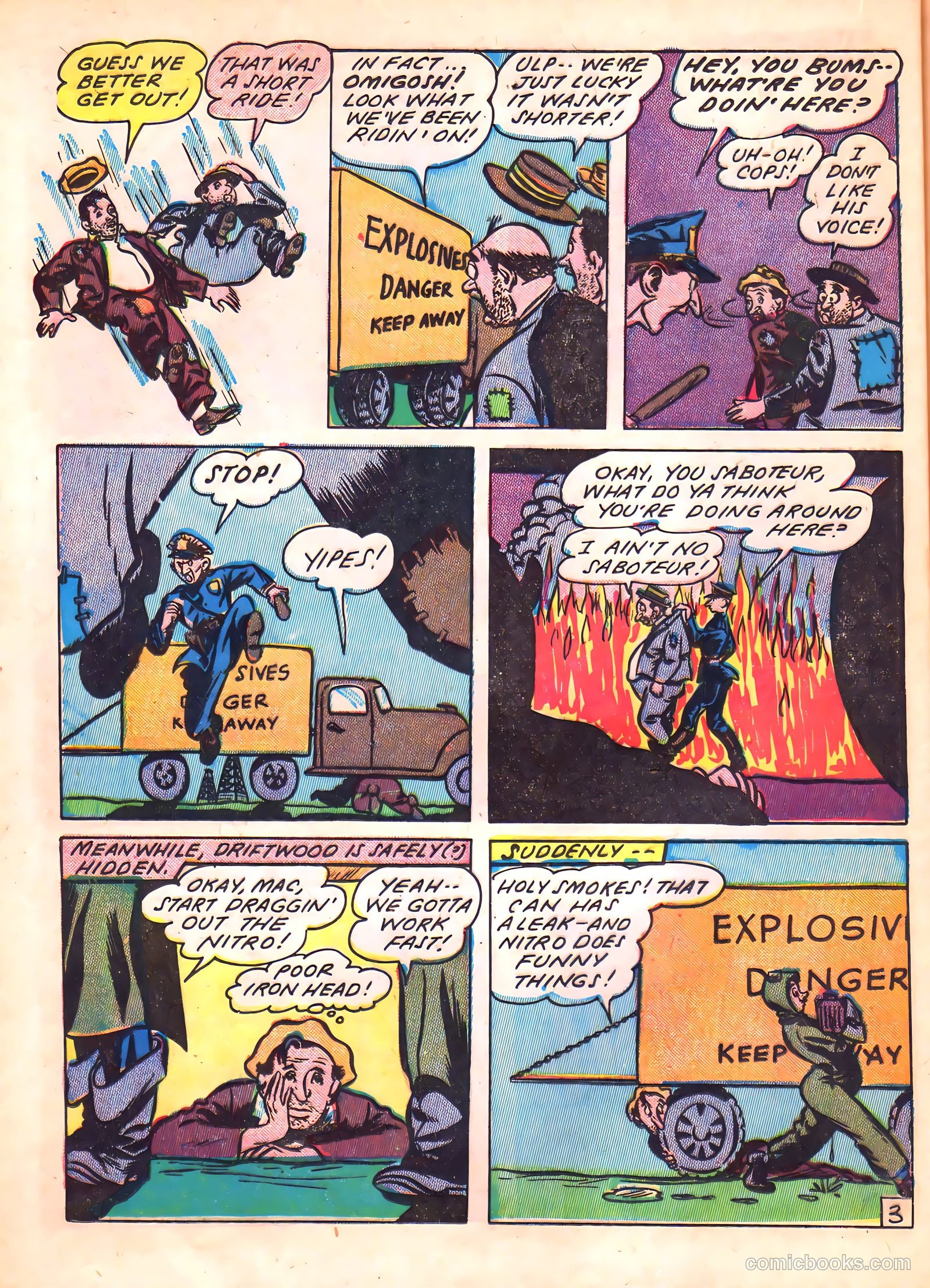 Blue Circle Comics #3 (1944) — page 34 of 52