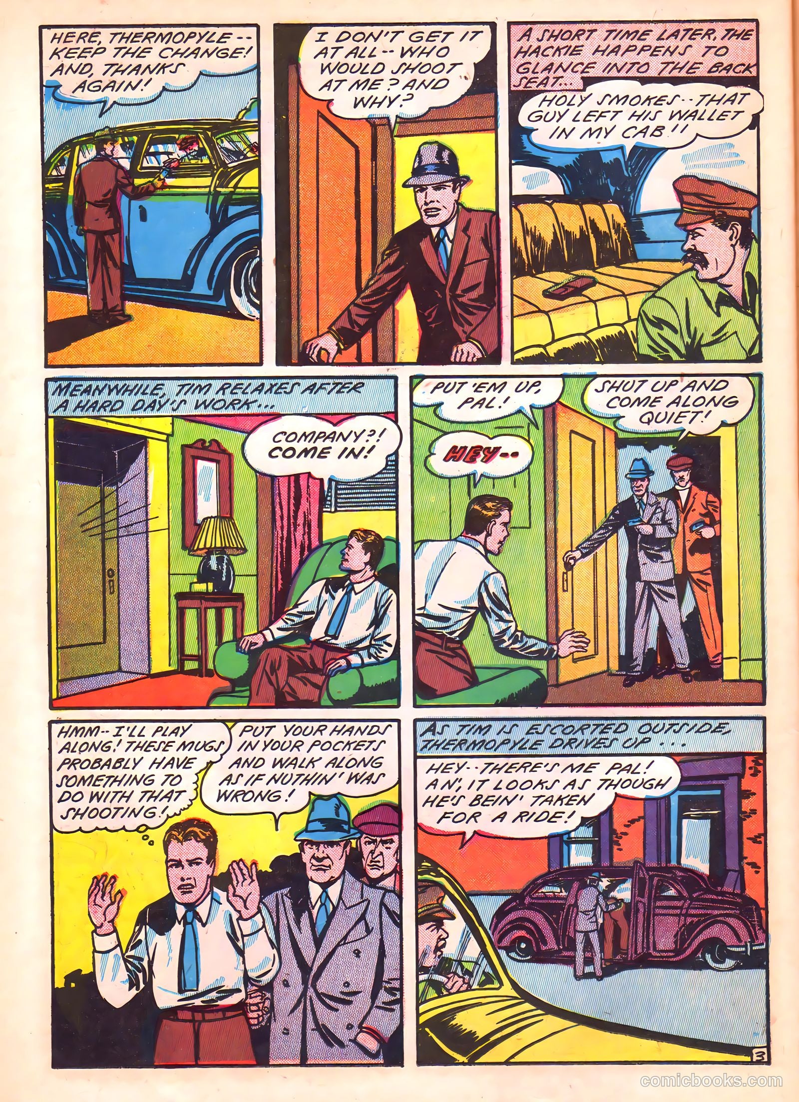 Blue Circle Comics #3 (1944) — page 38 of 52
