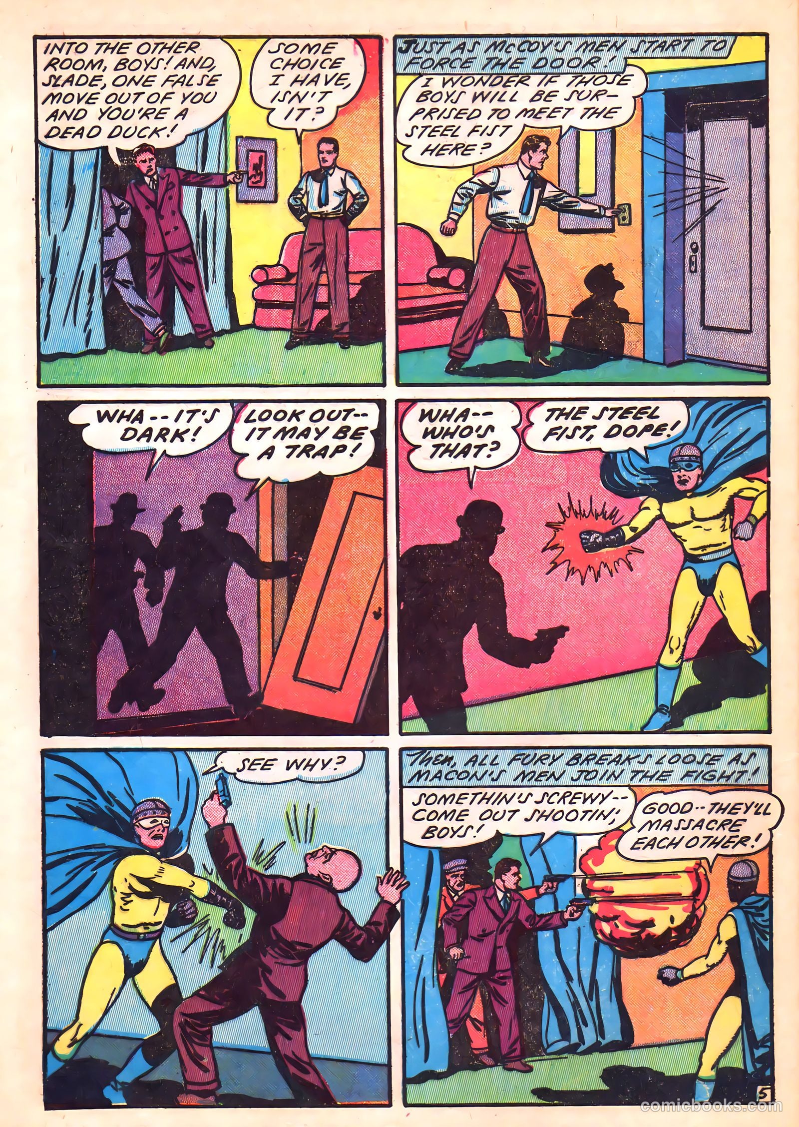 Blue Circle Comics #3 (1944) — page 40 of 52