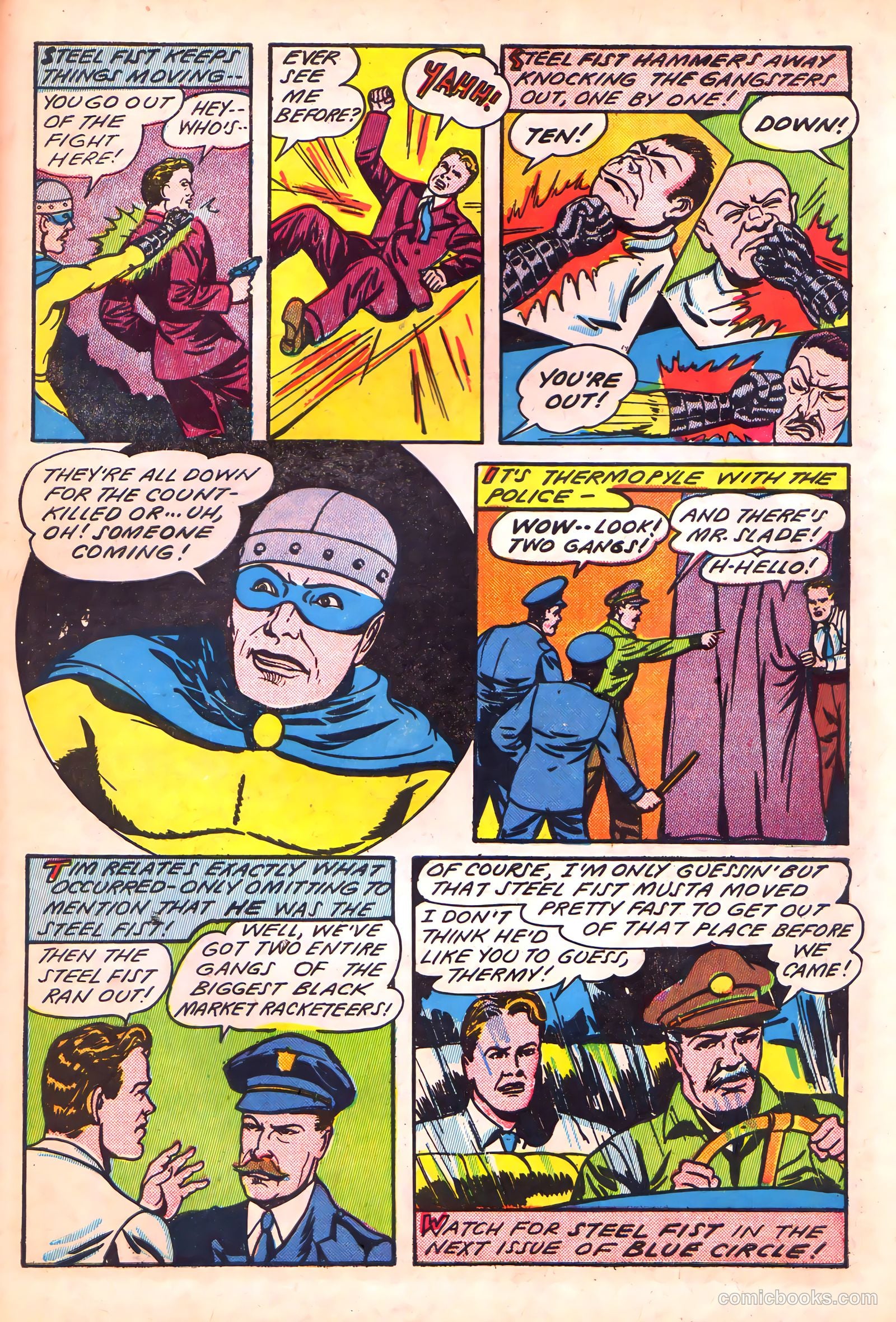 Blue Circle Comics #3 (1944) — page 41 of 52