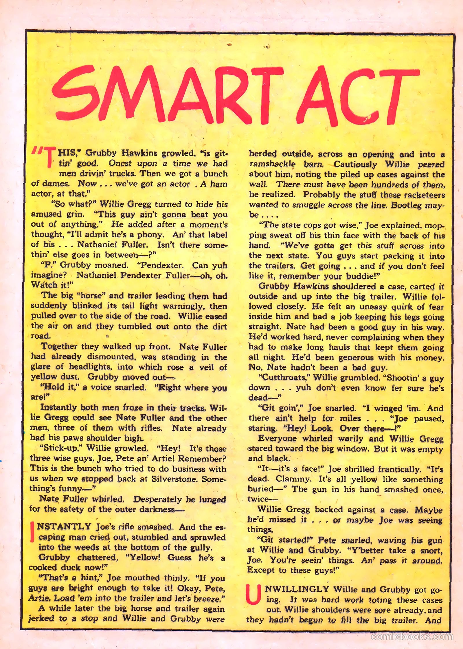 Blue Circle Comics #3 (1944) — page 42 of 52