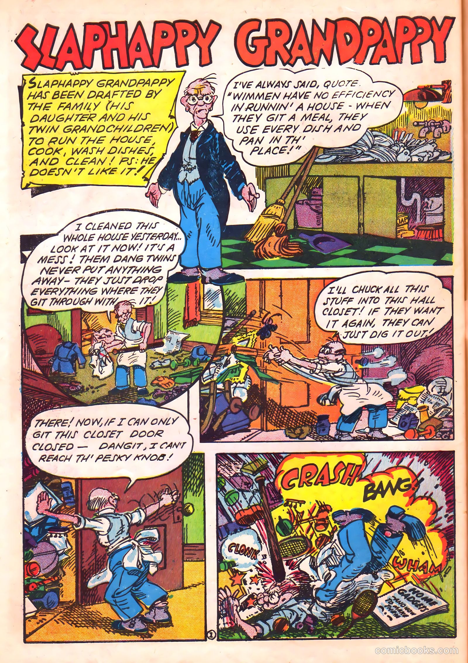 Blue Circle Comics #3 (1944) — page 44 of 52