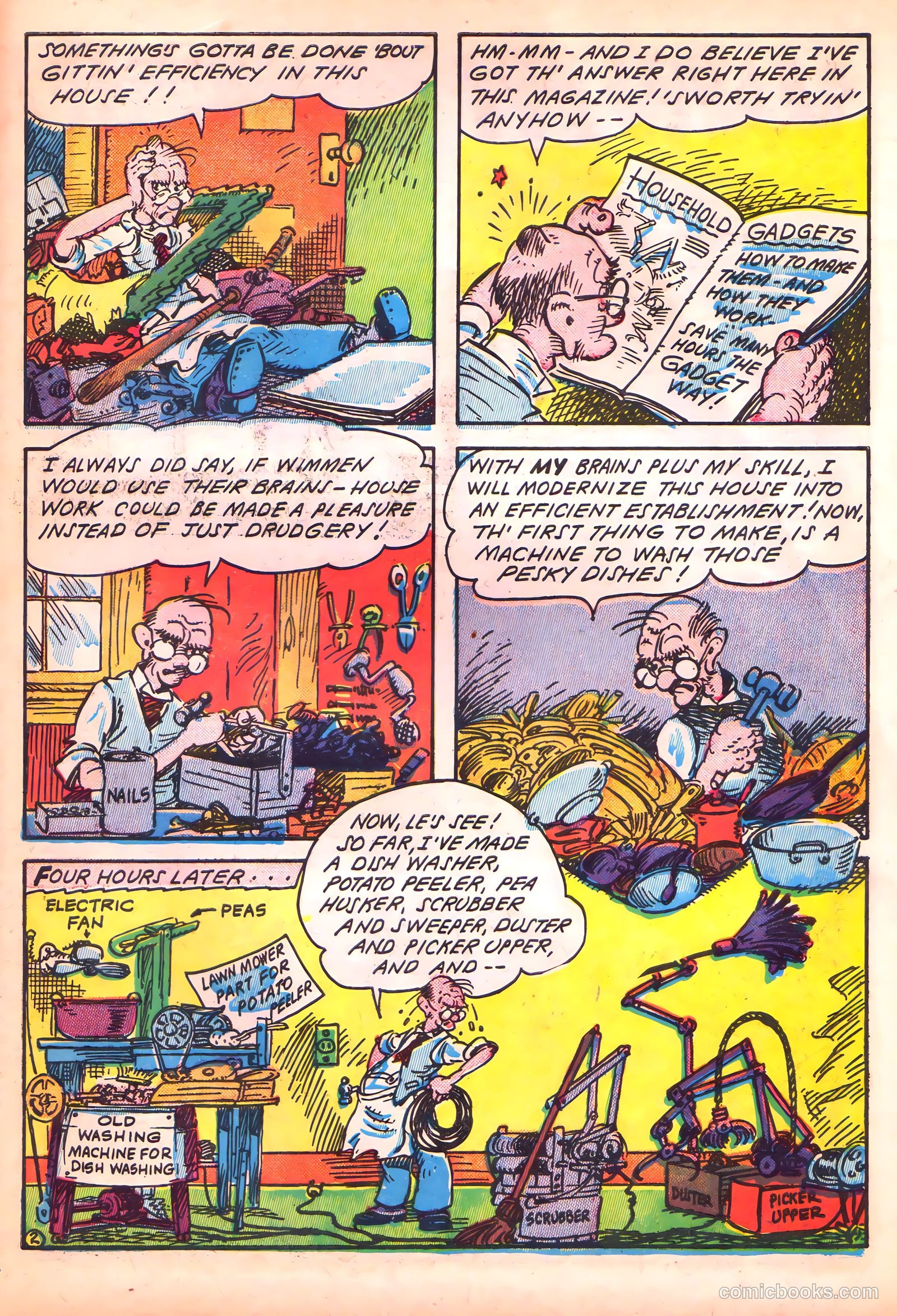 Blue Circle Comics #3 (1944) — page 45 of 52