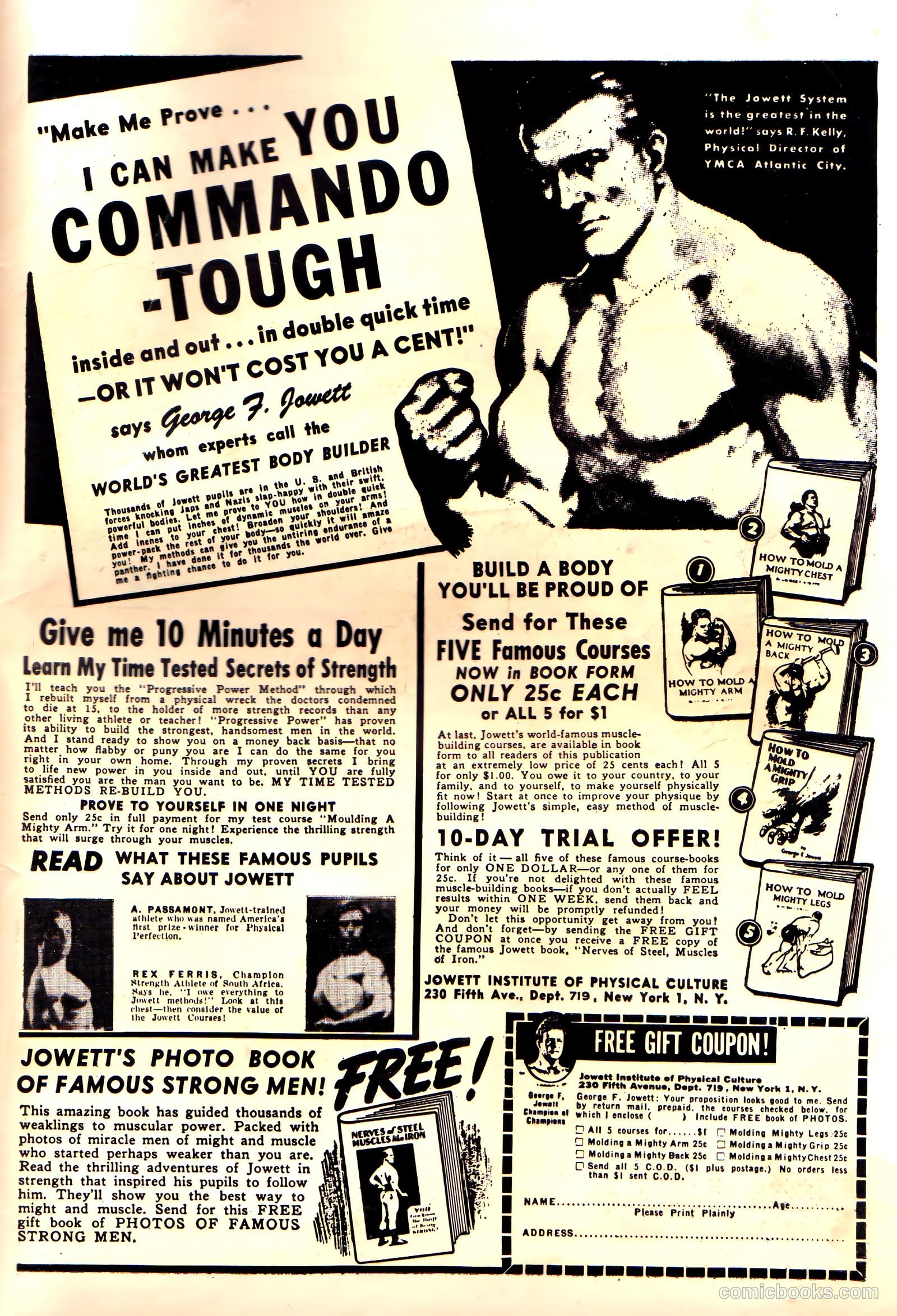 Blue Circle Comics #3 (1944) — page 51 of 52