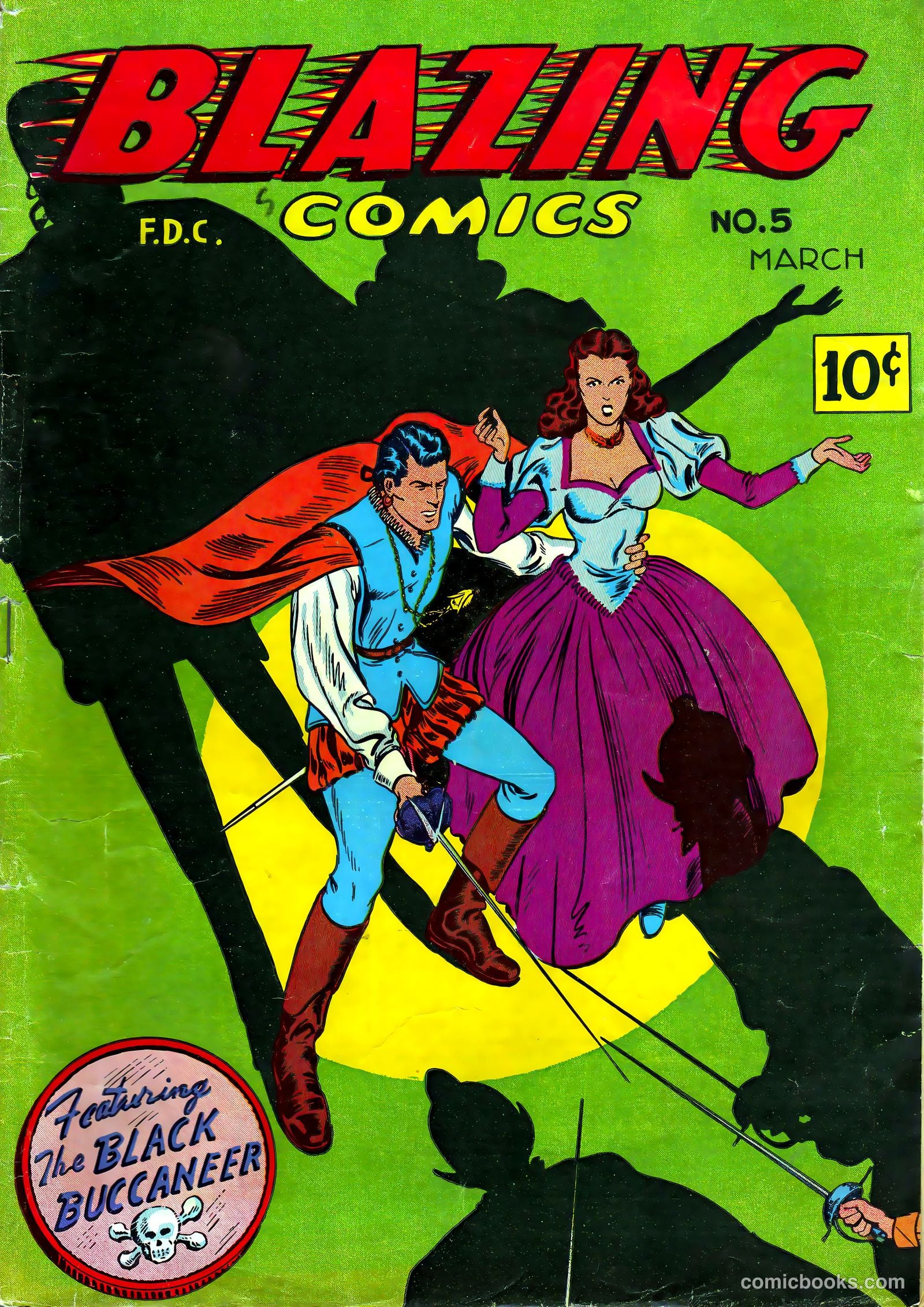 Blazing Comics #5