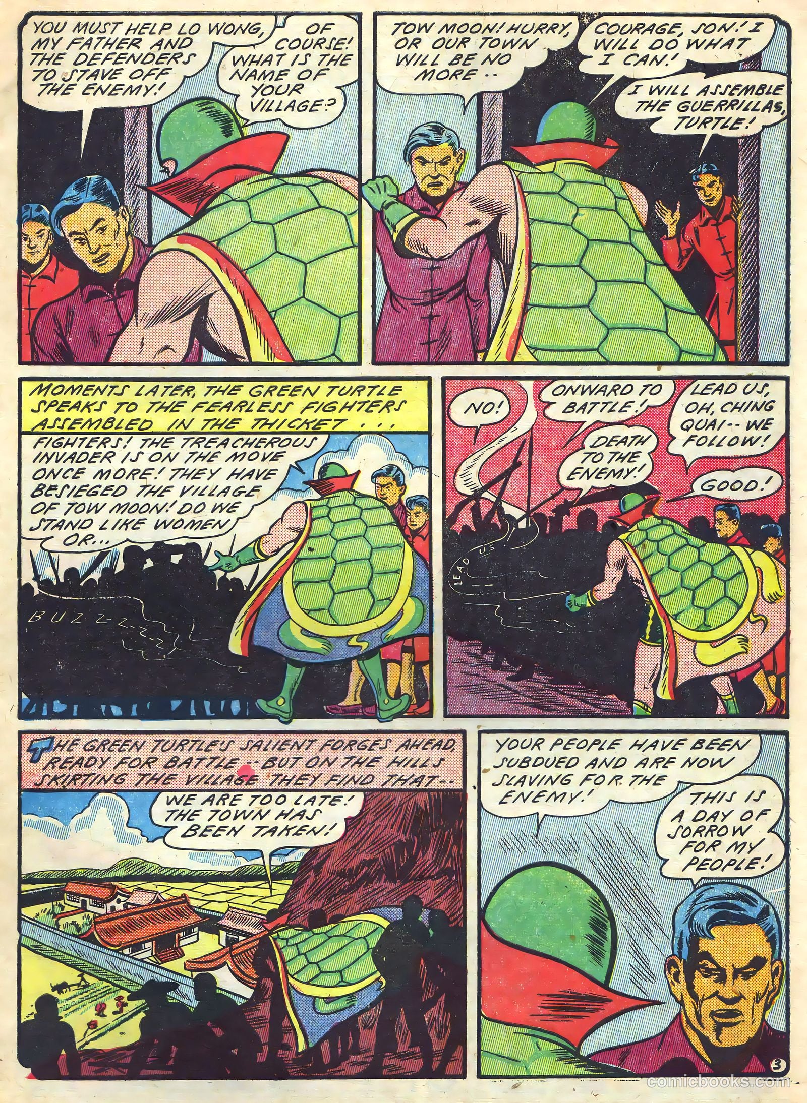 Blazing Comics #5 (1944) — page 5 of 53