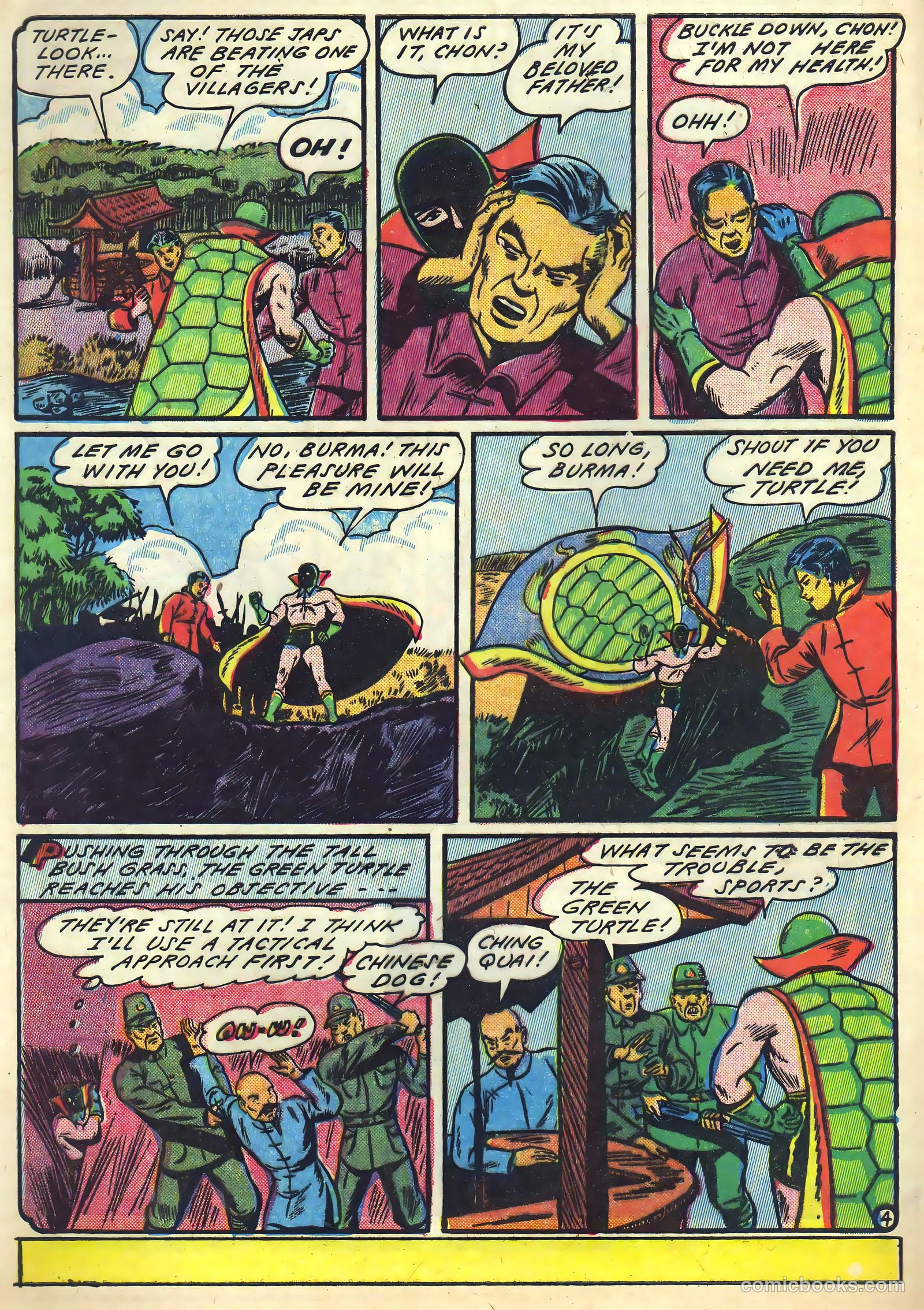 Blazing Comics #5 (1944) — page 6 of 53