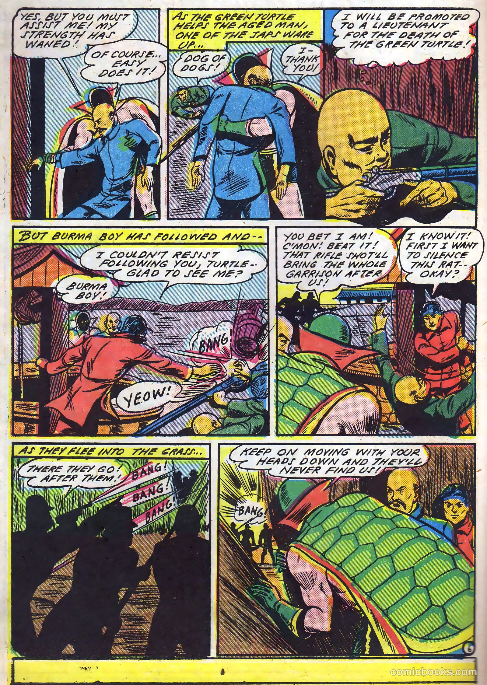 Blazing Comics #5 (1944) — page 8 of 53