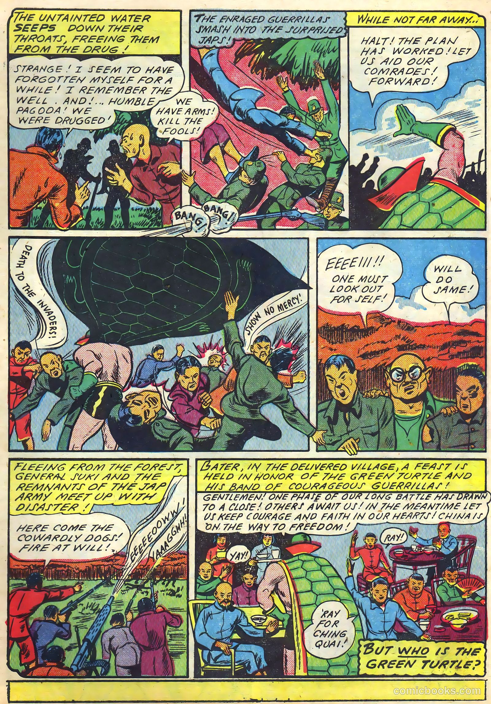 Blazing Comics #5 (1944) — page 11 of 53