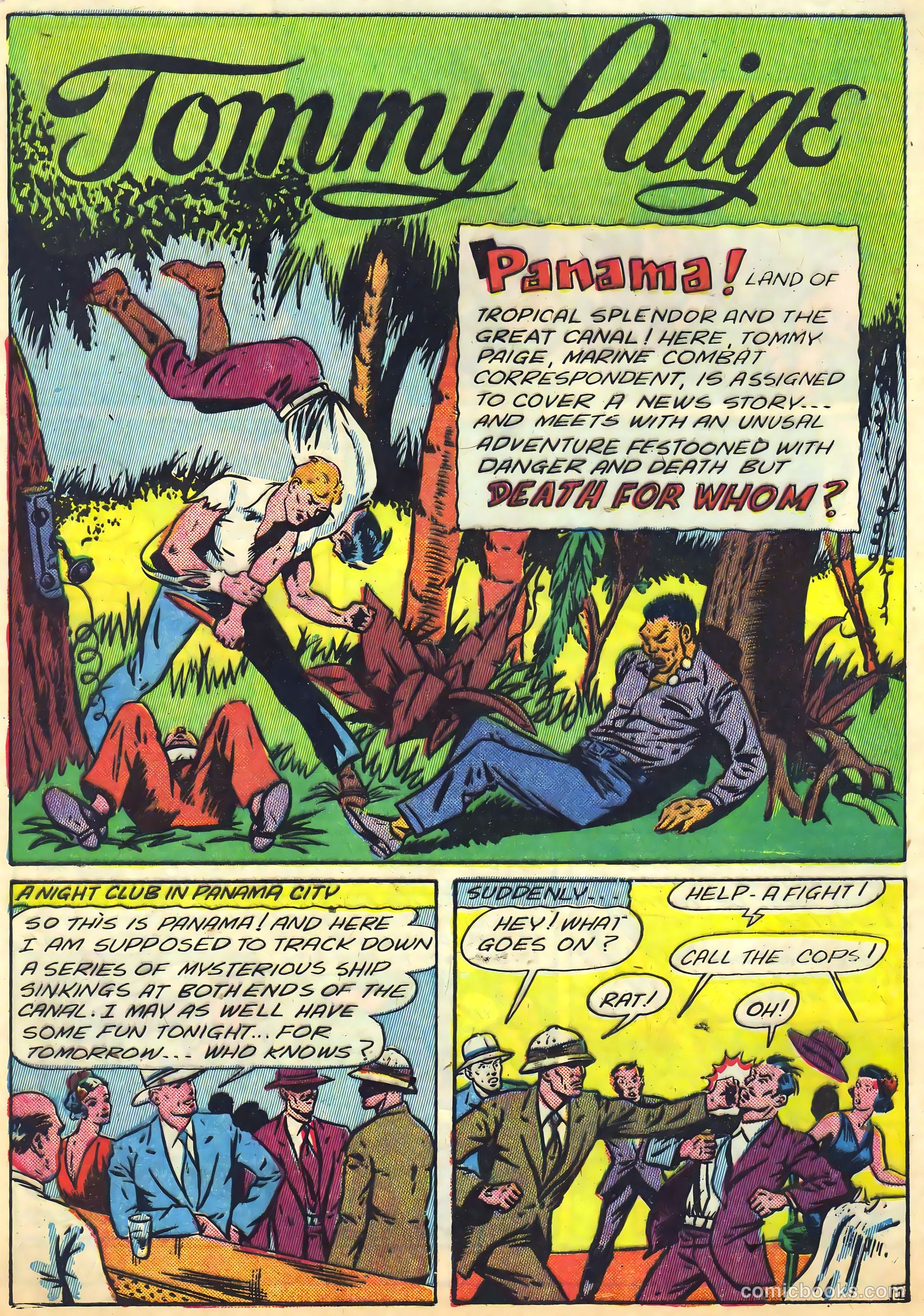 Blazing Comics #5 (1944) — page 12 of 53