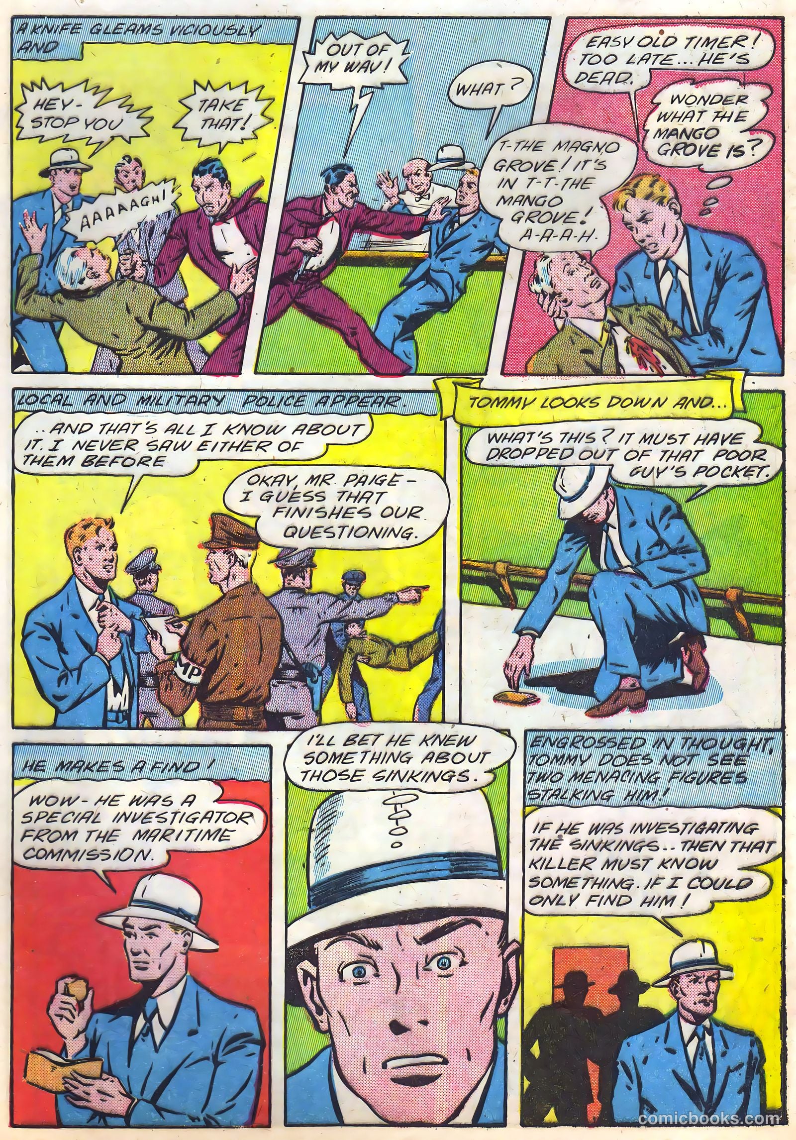 Blazing Comics #5 (1944) — page 13 of 53