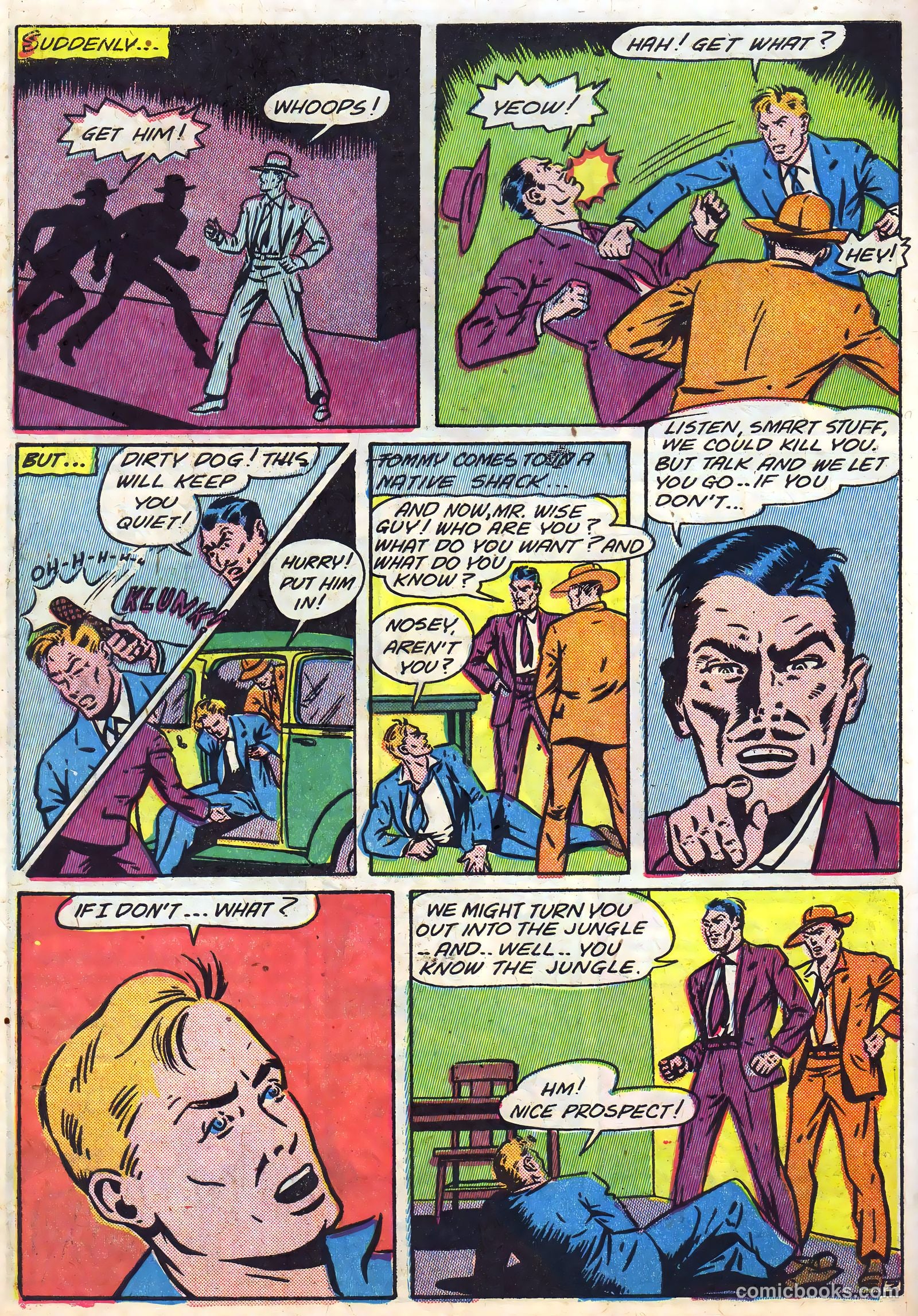 Blazing Comics #5 (1944) — page 14 of 53