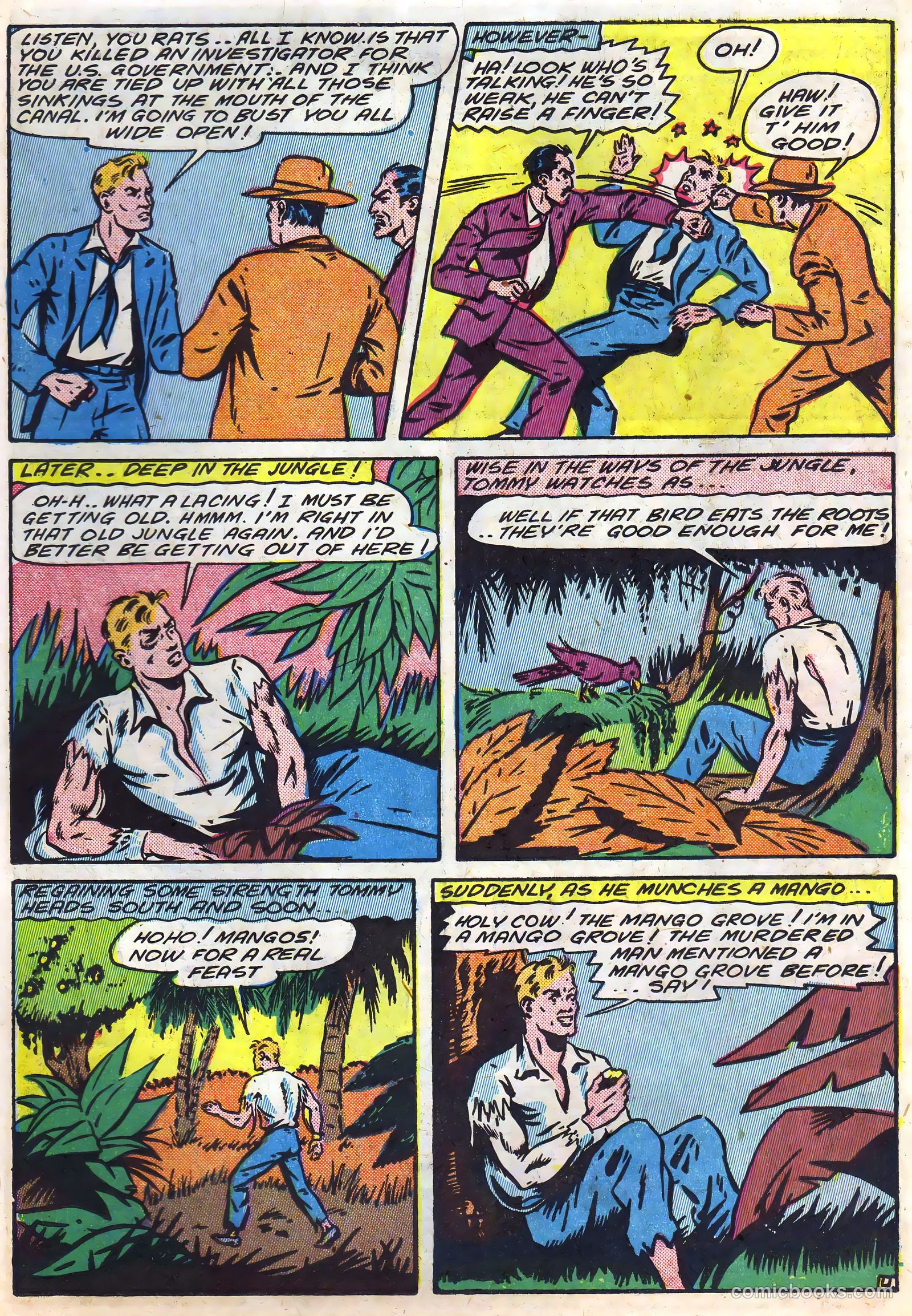 Blazing Comics #5 (1944) — page 15 of 53