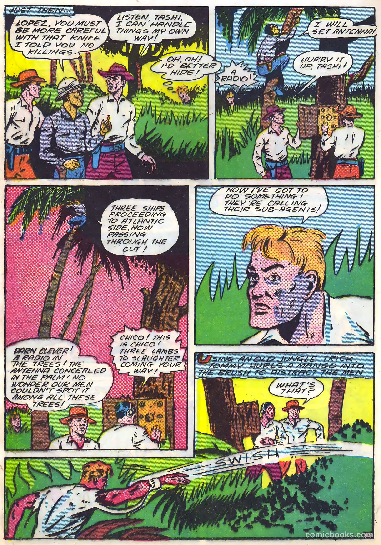 Blazing Comics #5 (1944) — page 16 of 53