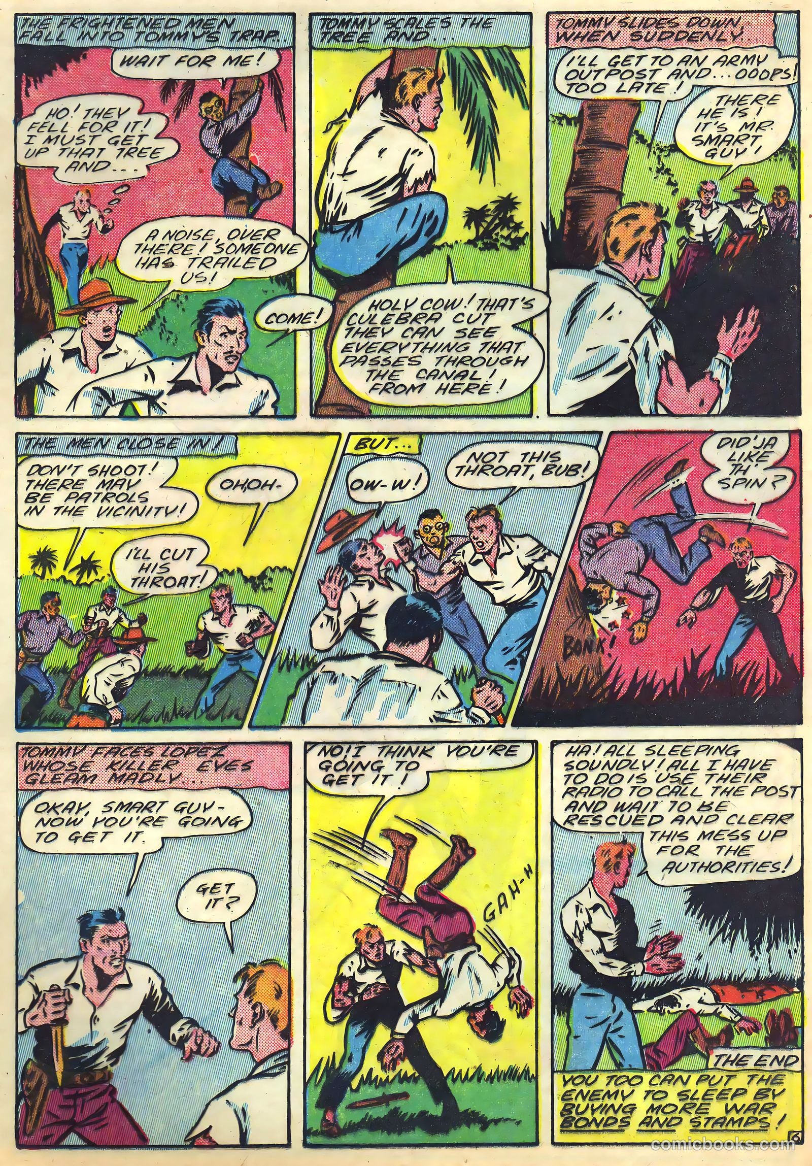 Blazing Comics #5 (1944) — page 17 of 53