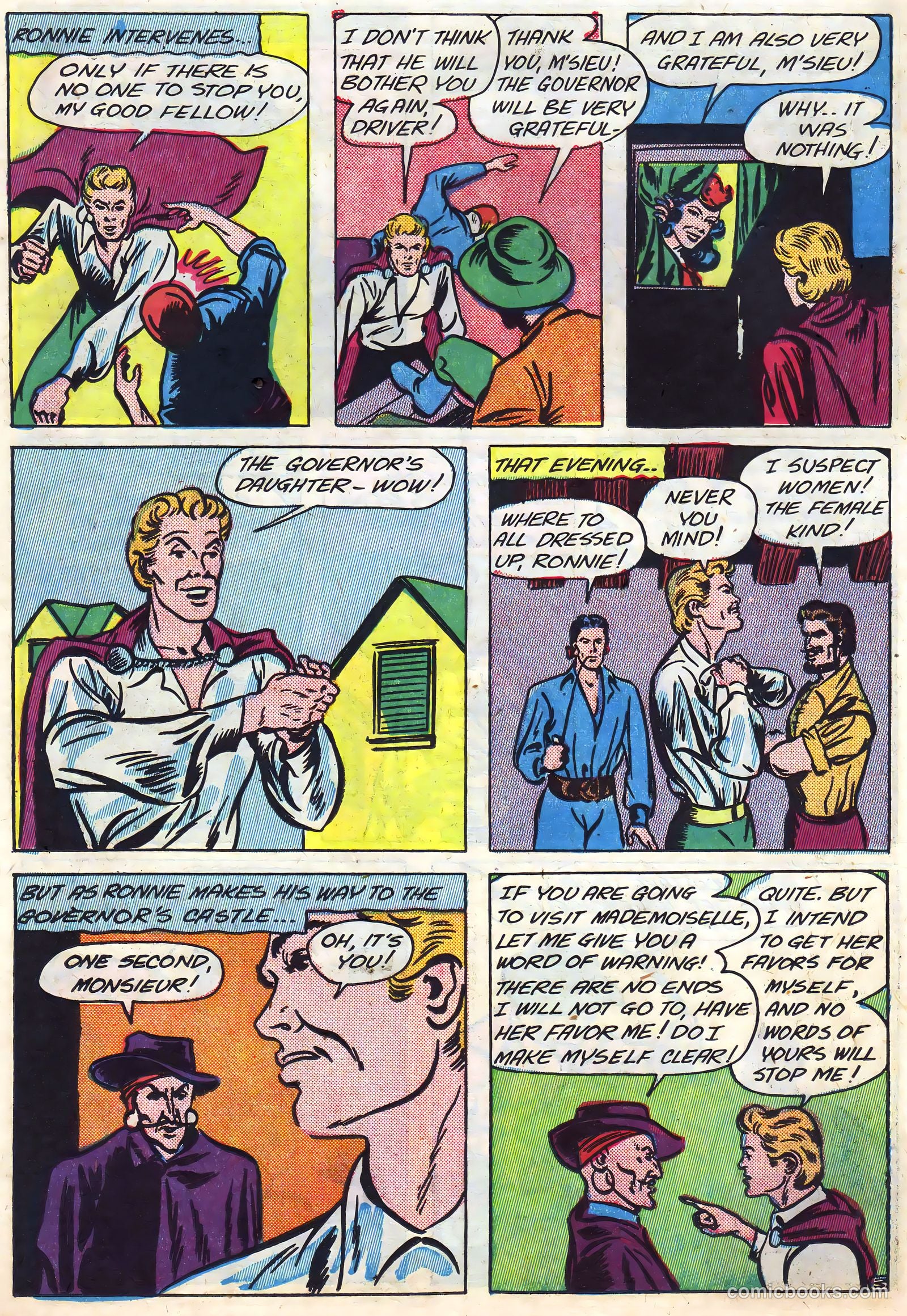 Blazing Comics #5 (1944) — page 20 of 53