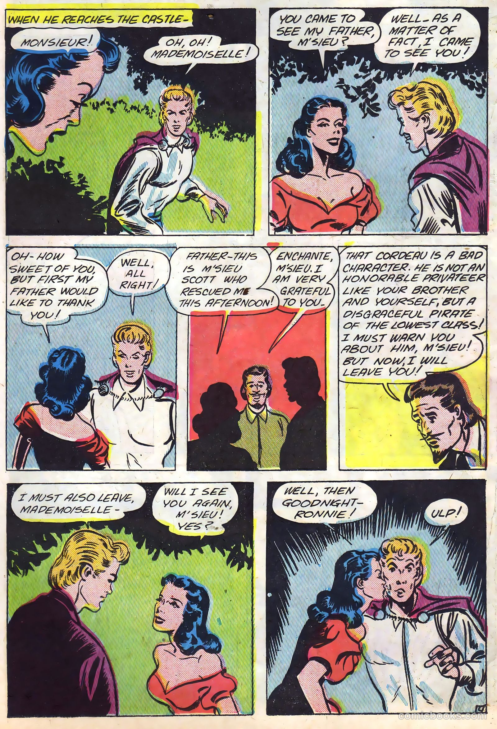 Blazing Comics #5 (1944) — page 21 of 53