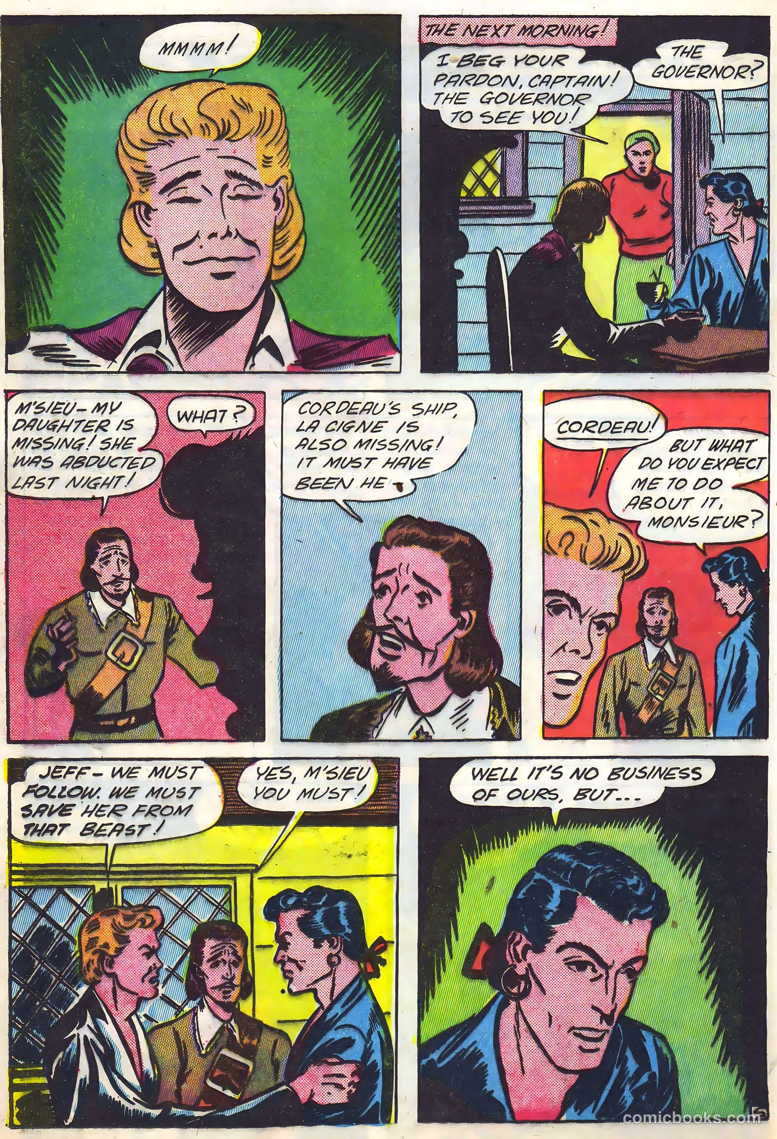 Blazing Comics #5 (1944) — page 22 of 53