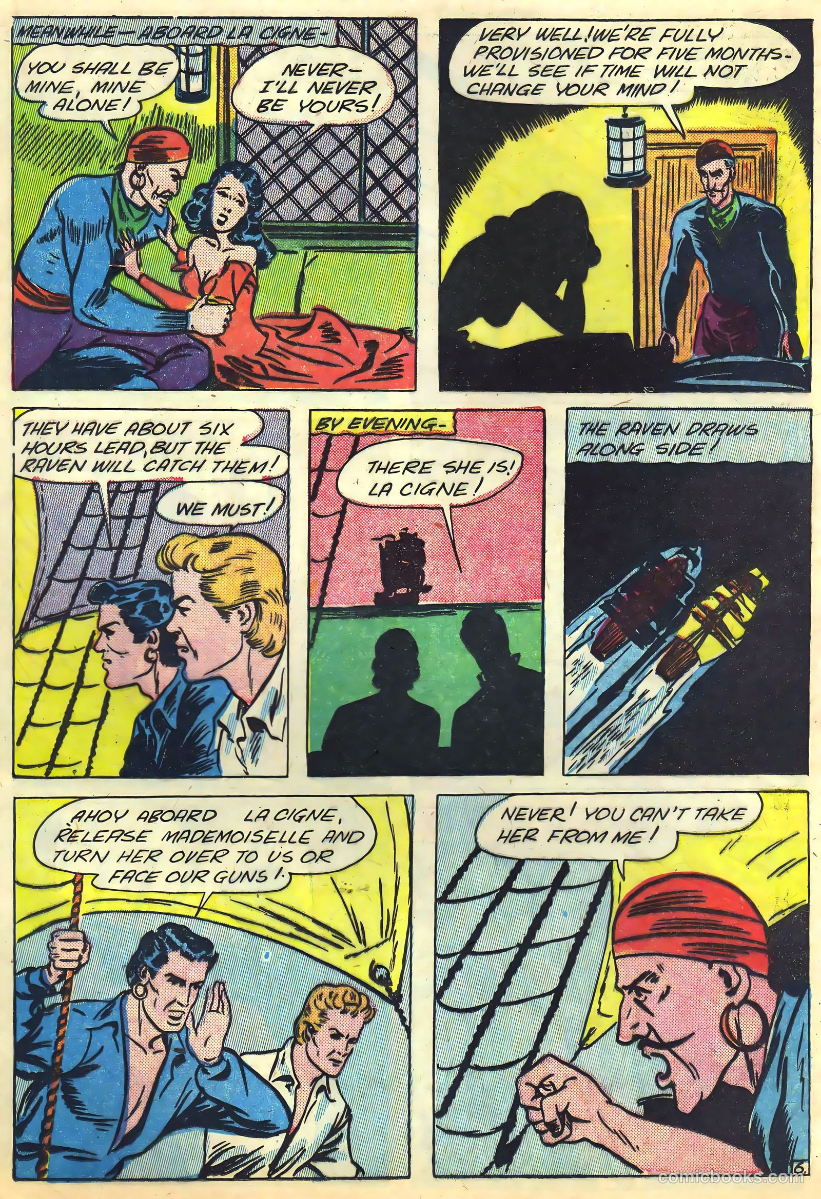 Blazing Comics #5 (1944) — page 23 of 53