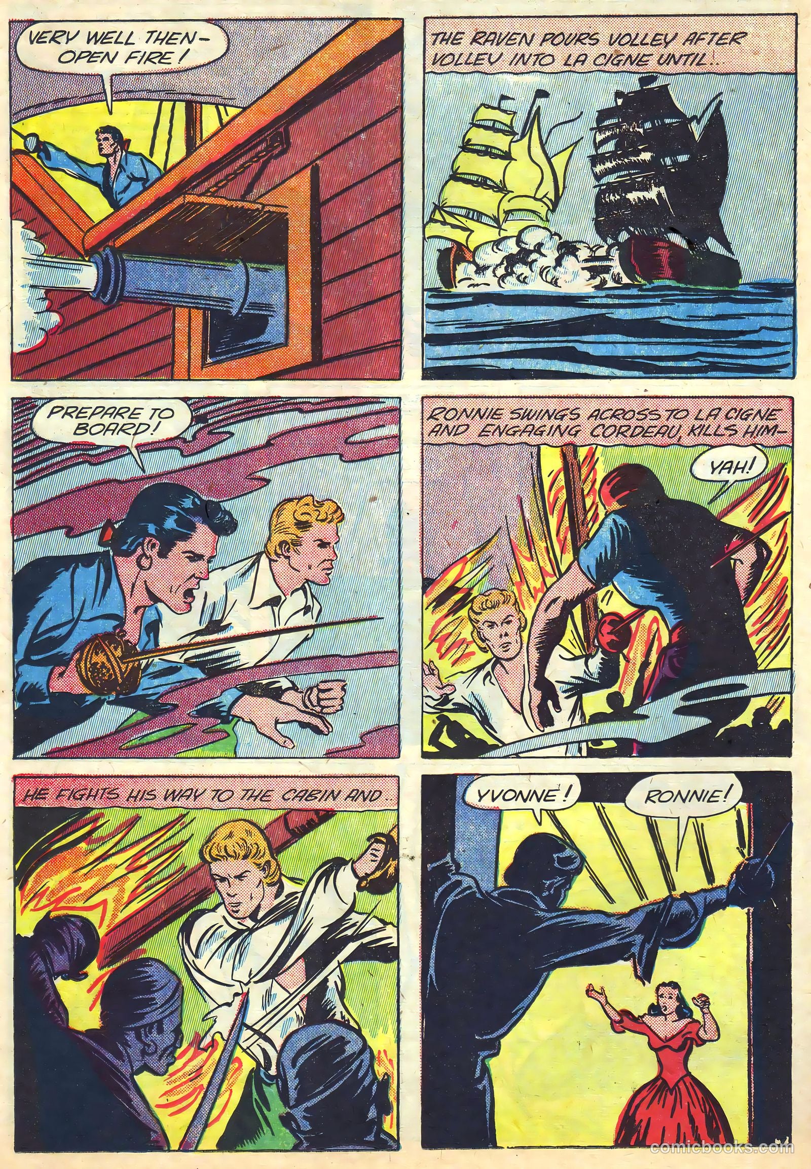 Blazing Comics #5 (1944) — page 24 of 53