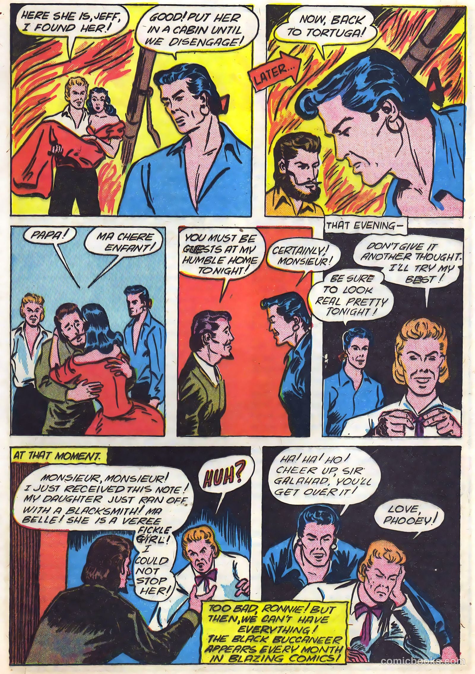 Blazing Comics #5 (1944) — page 25 of 53